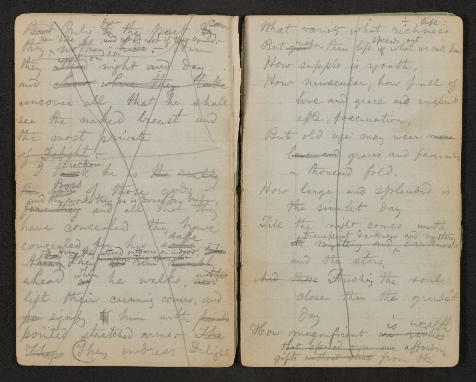 Scanned image of the current content page