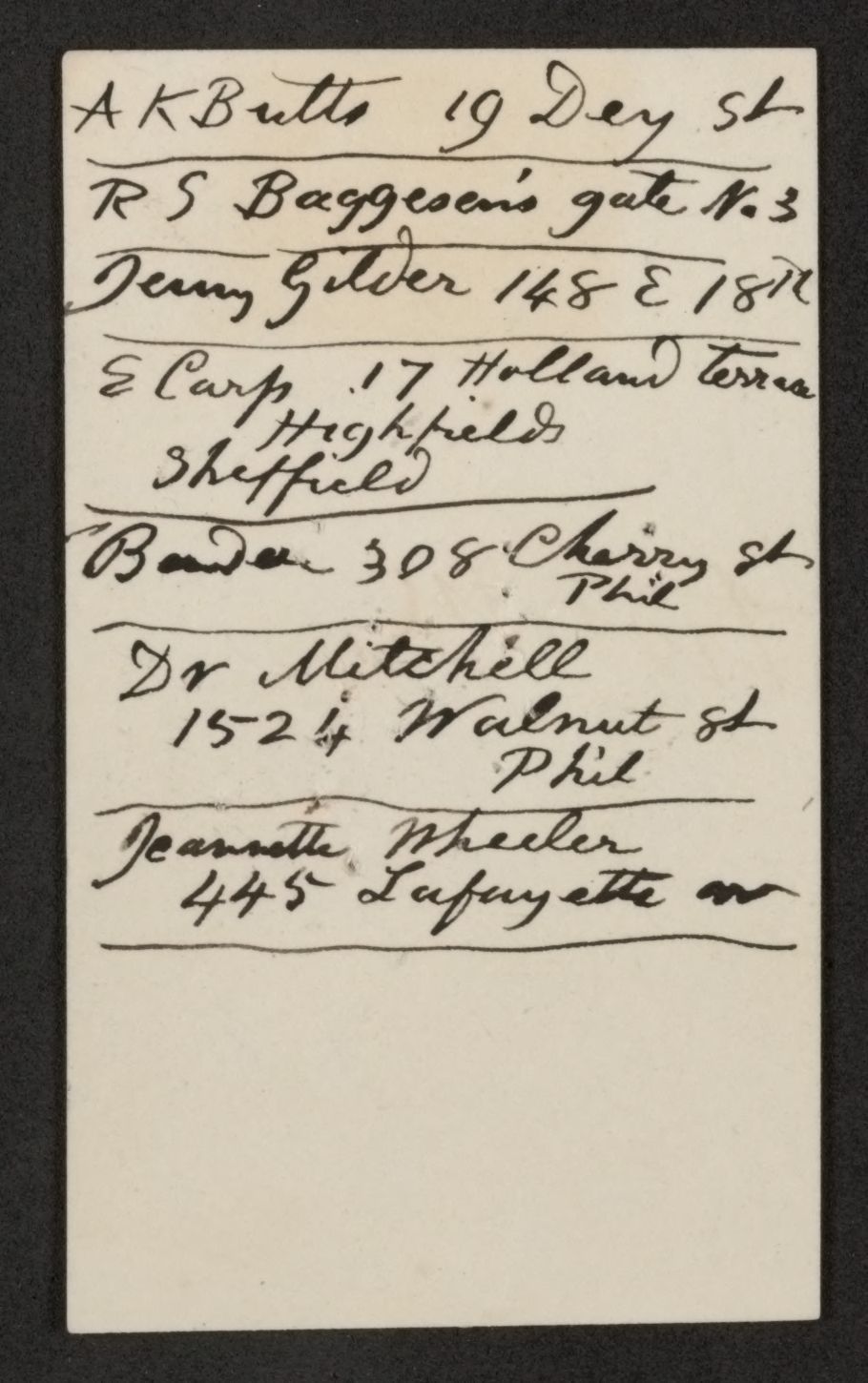 Scanned image of the current content page