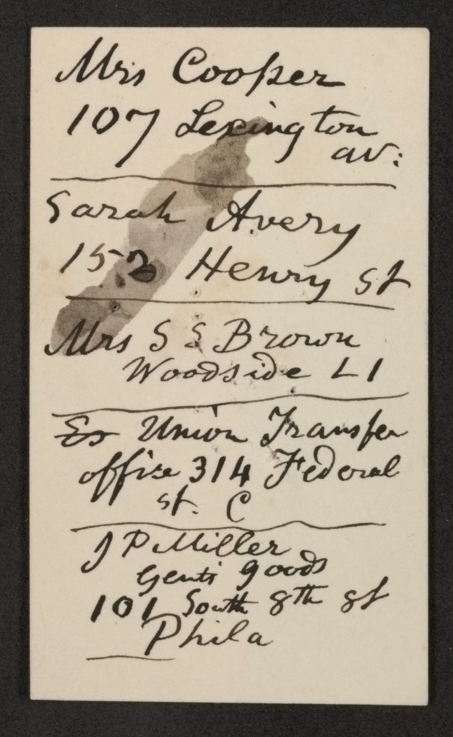 Scanned image of the current content page