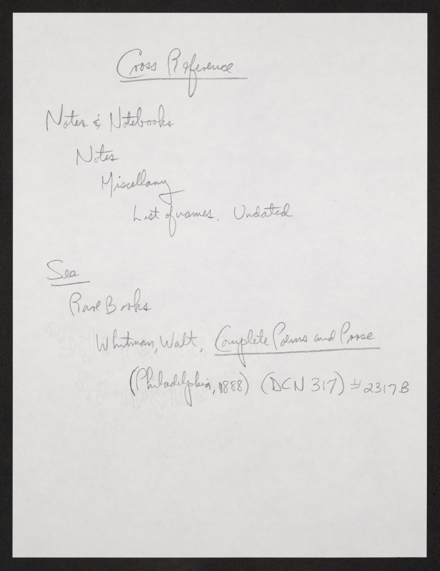 Scanned image of the current content page