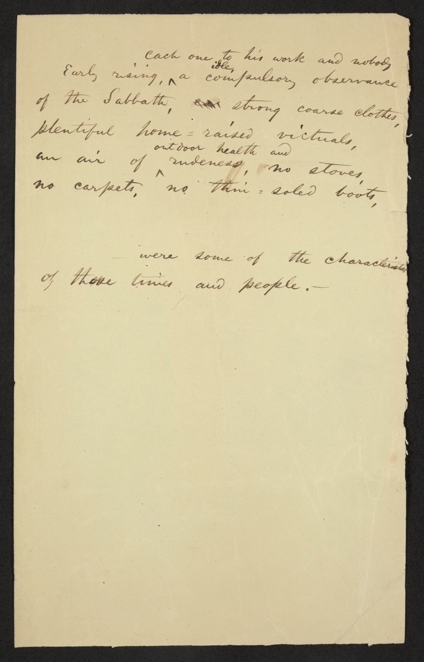 Scanned image of the current content page