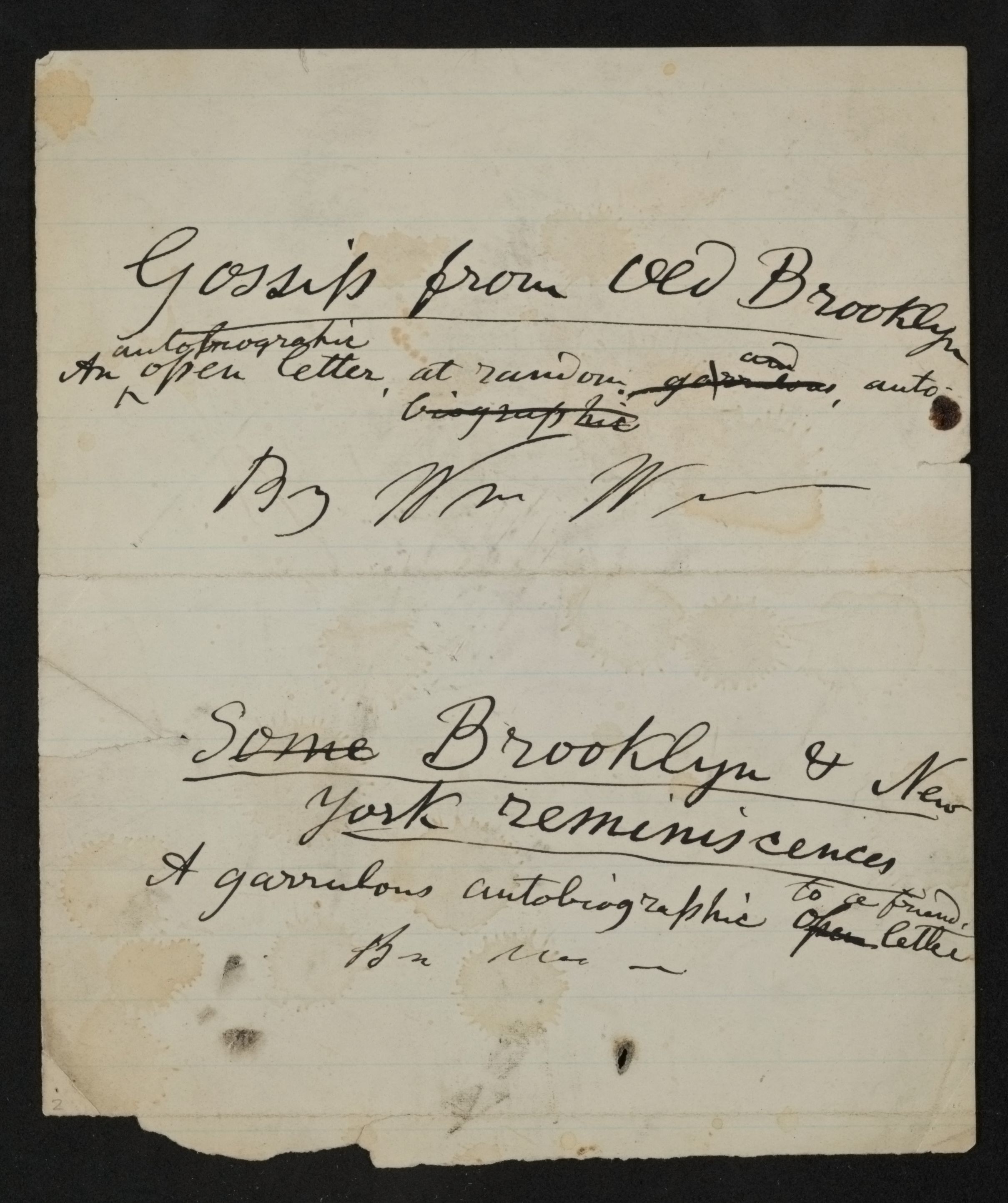 Scanned image of the current content page