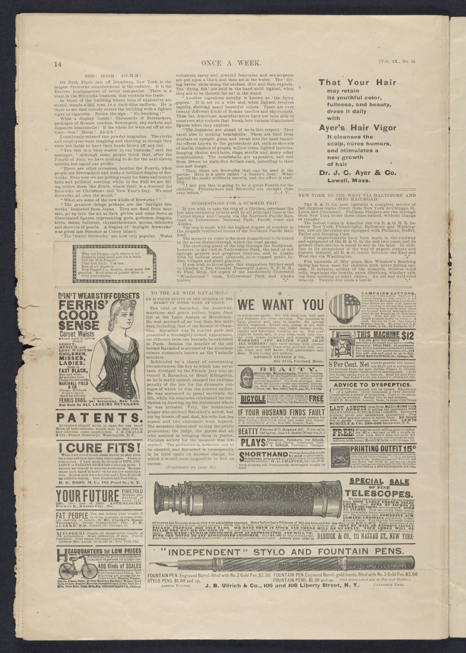 Scanned image of the current content page