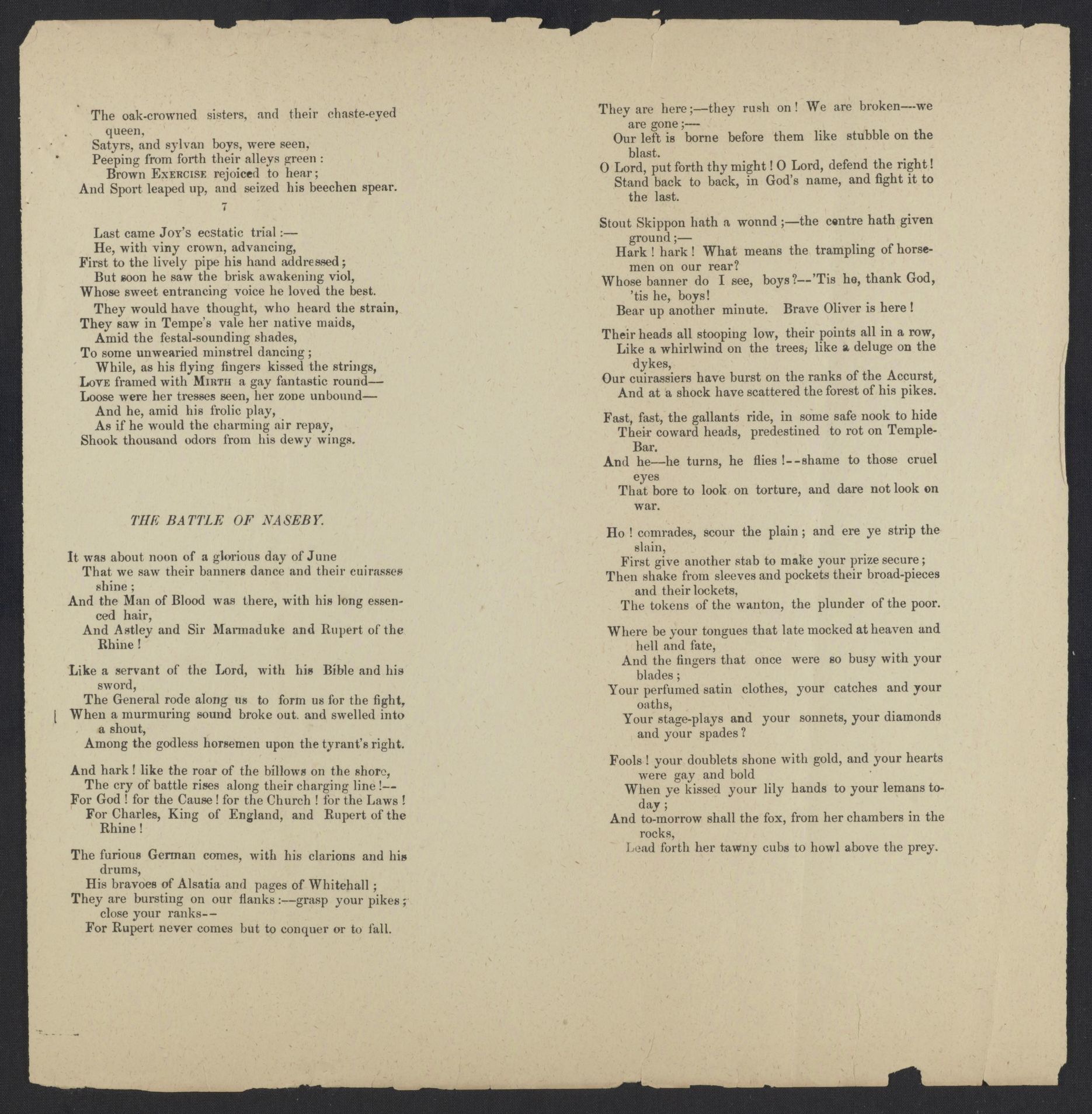 Scanned image of the current content page