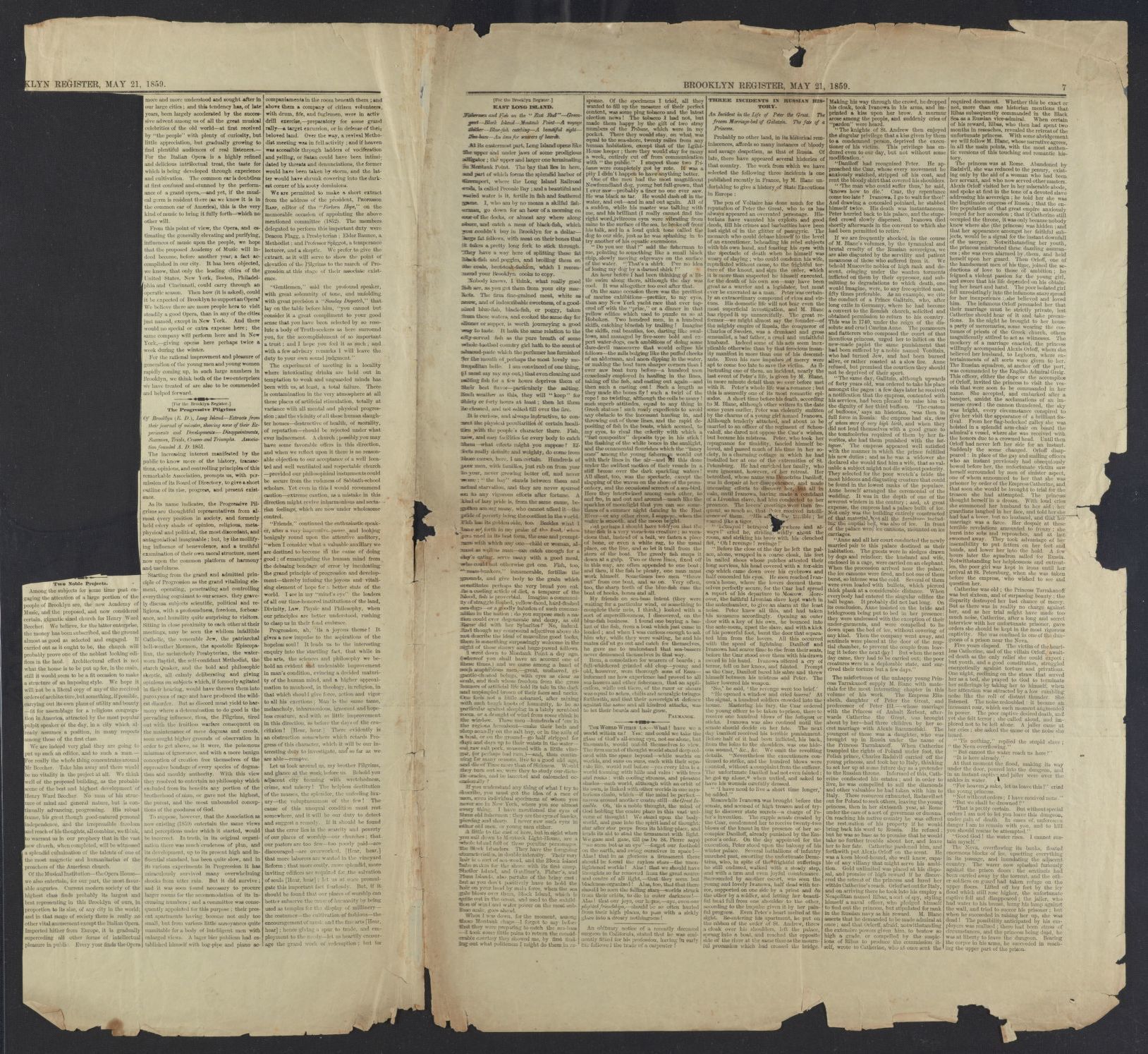 Scanned image of the current content page