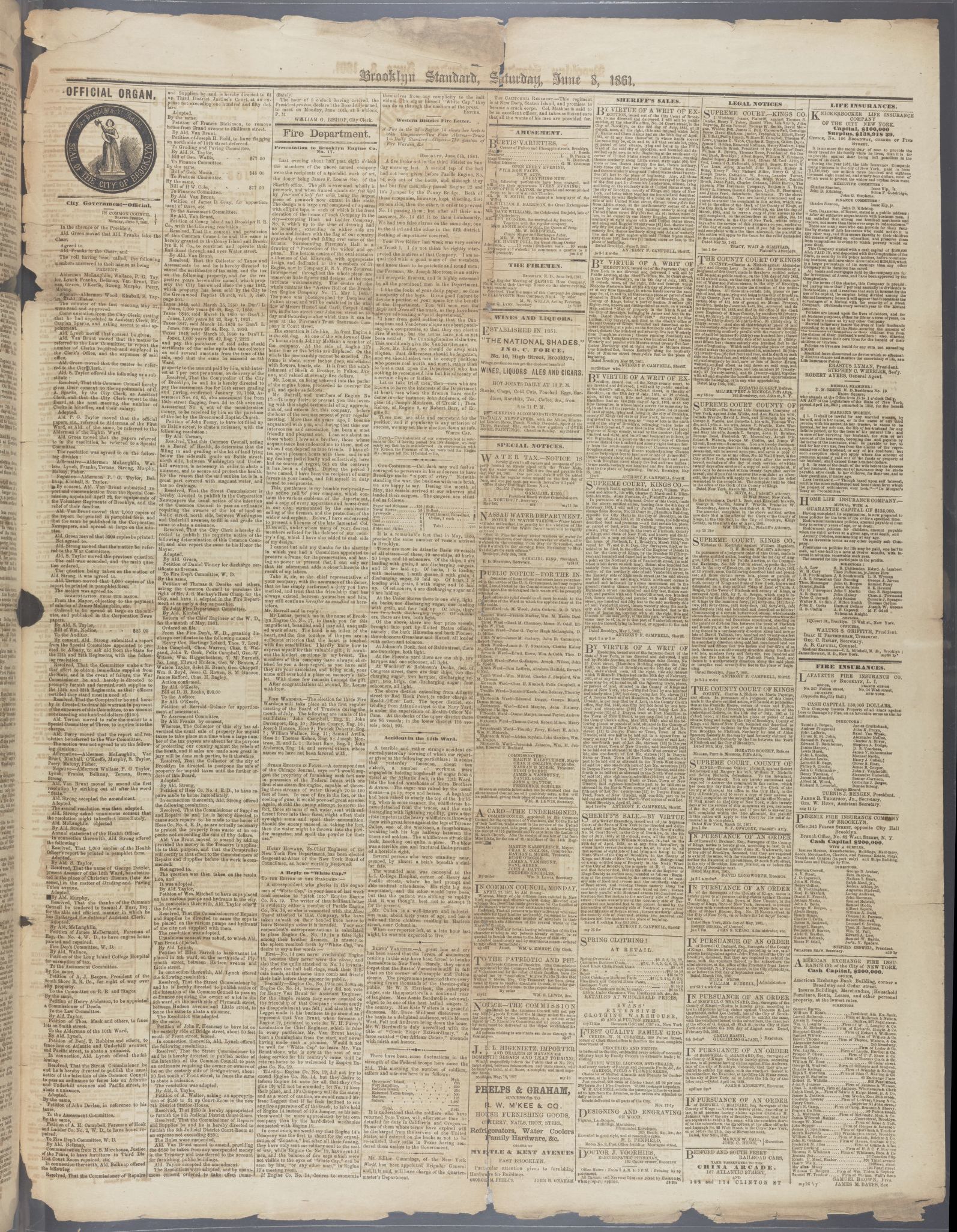 Scanned image of the current content page