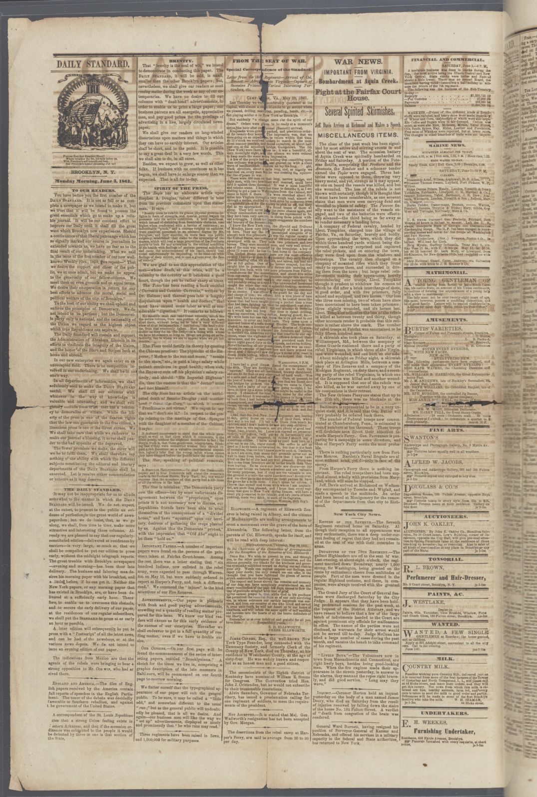 Scanned image of the current content page
