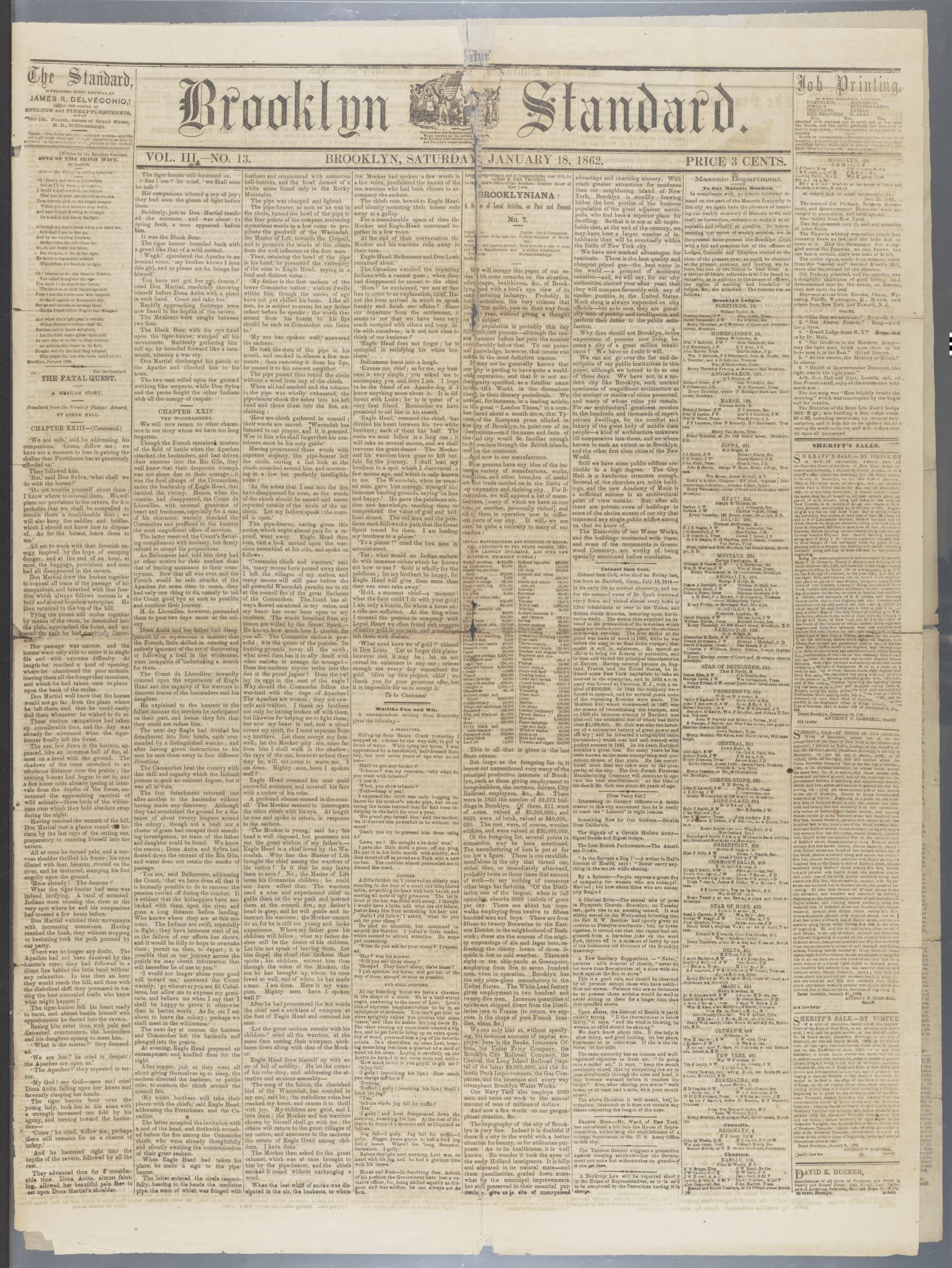 Scanned image of the current content page