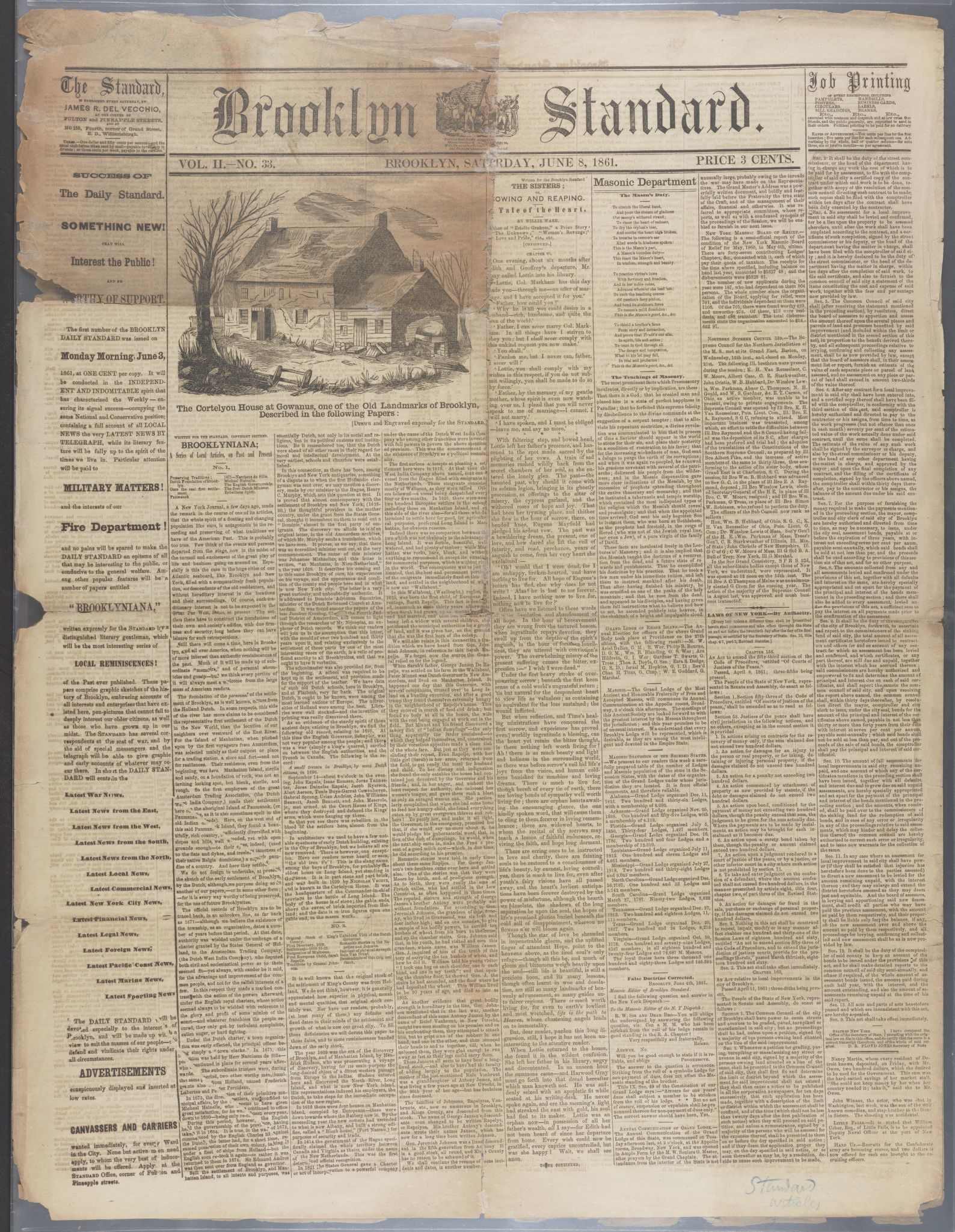 Scanned image of the current content page
