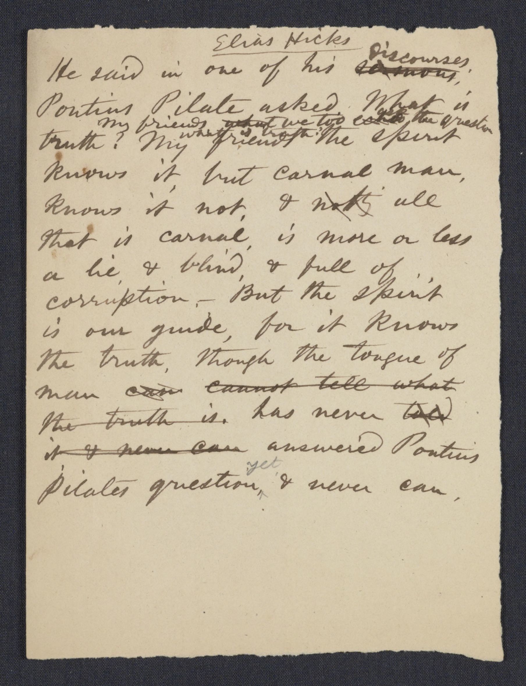 Scanned image of the current content page