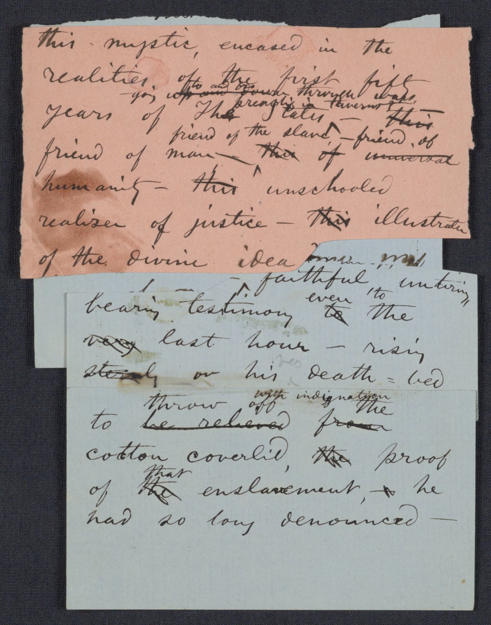 Scanned image of the current content page