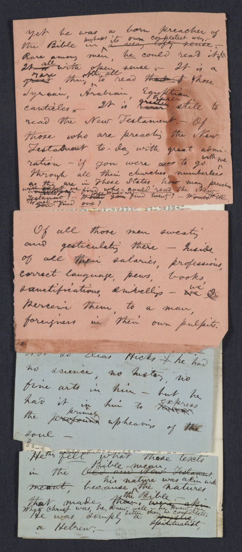 Scanned image of the current content page