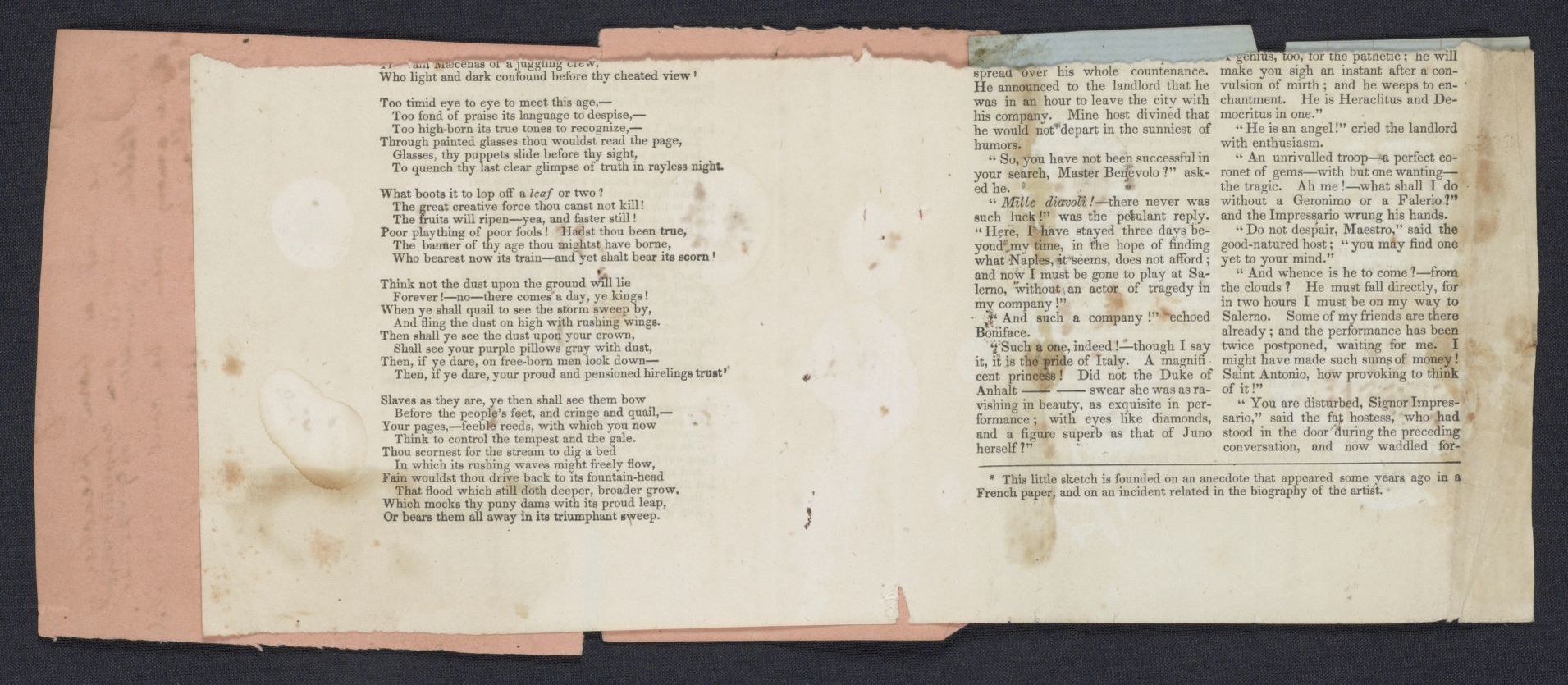 Scanned image of the current content page