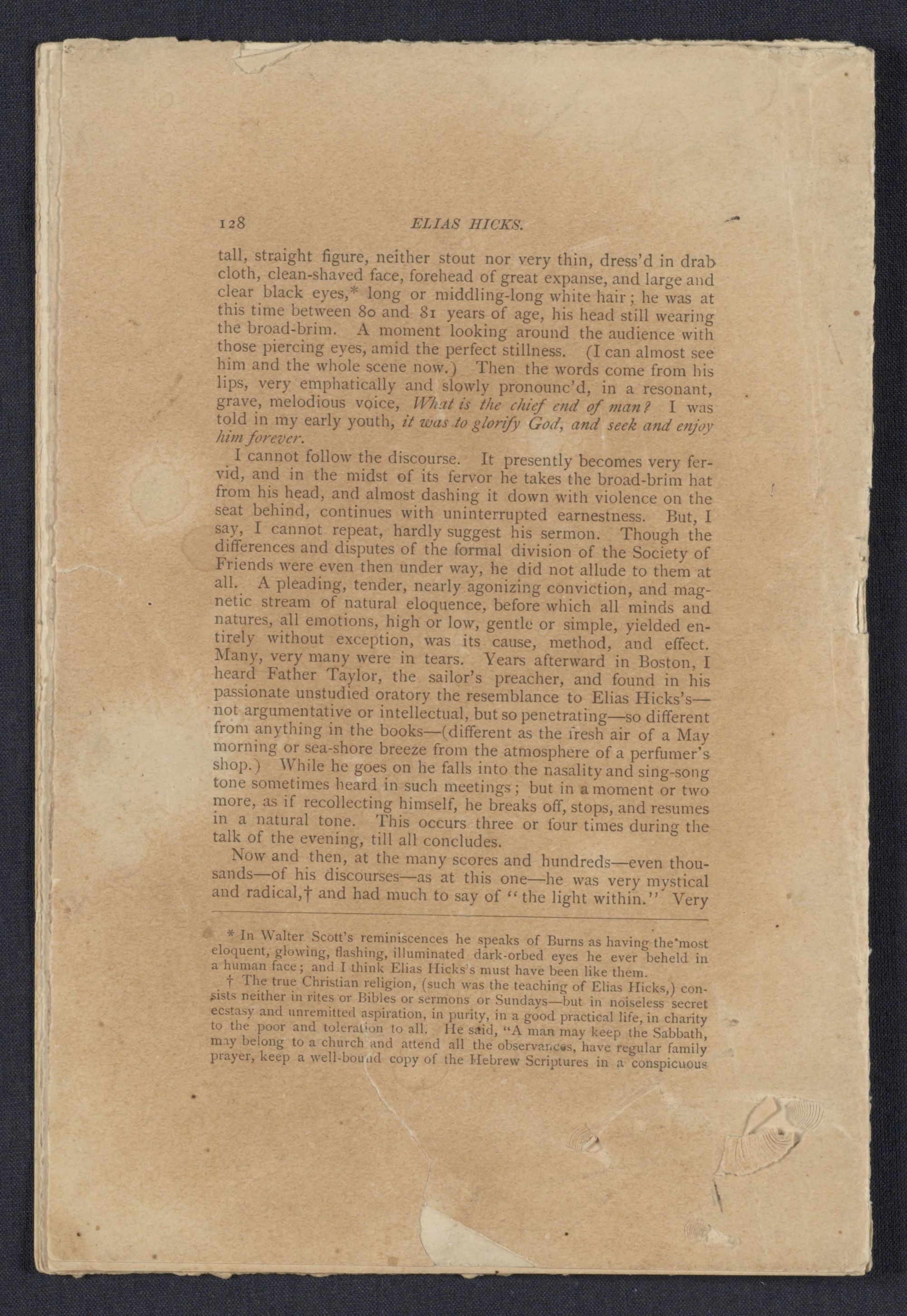 Scanned image of the current content page