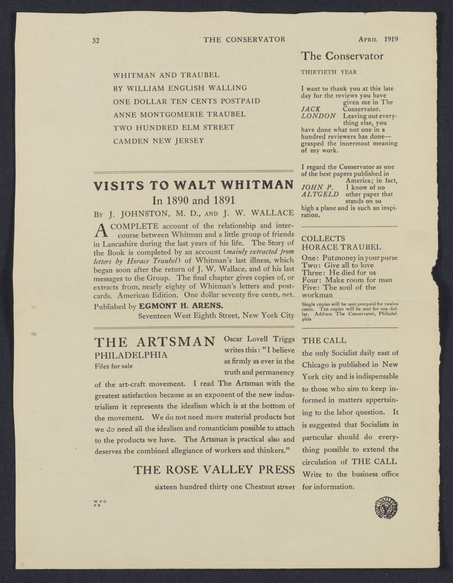 Scanned image of the current content page