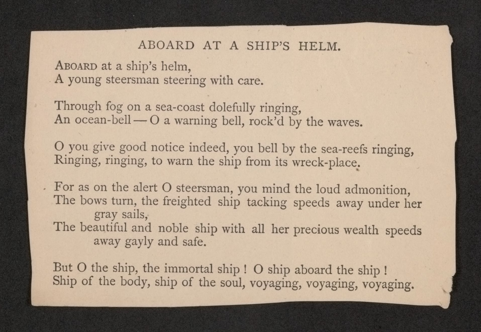 Scanned image of the current content page