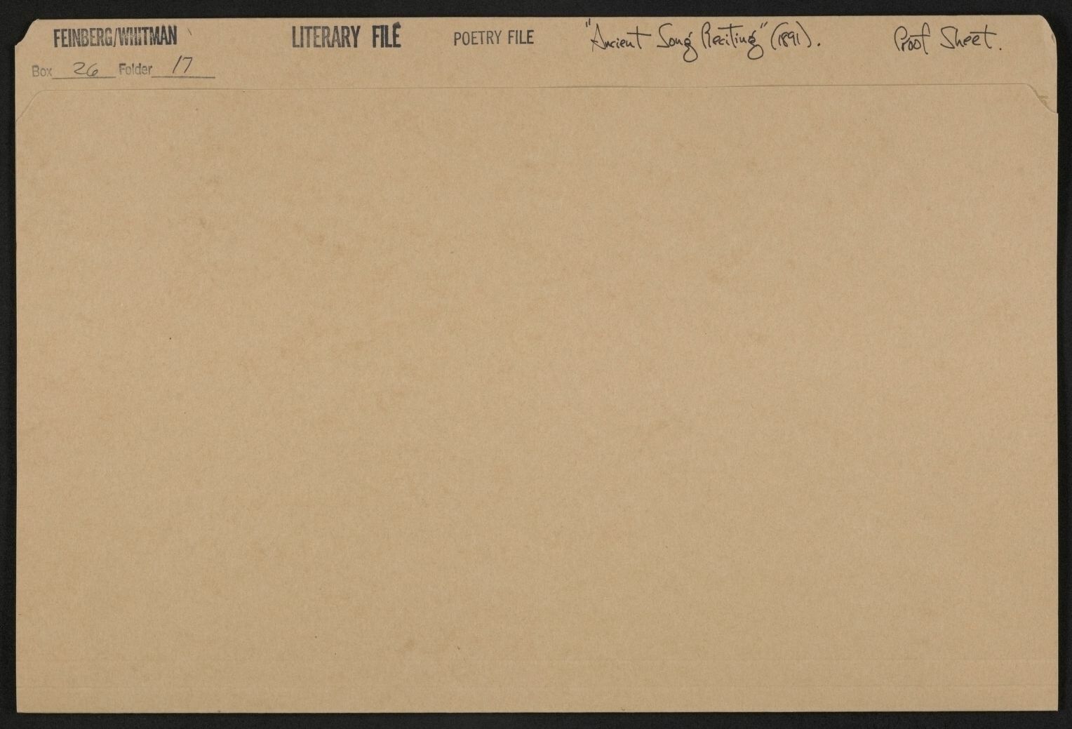 Scanned image of the current content page