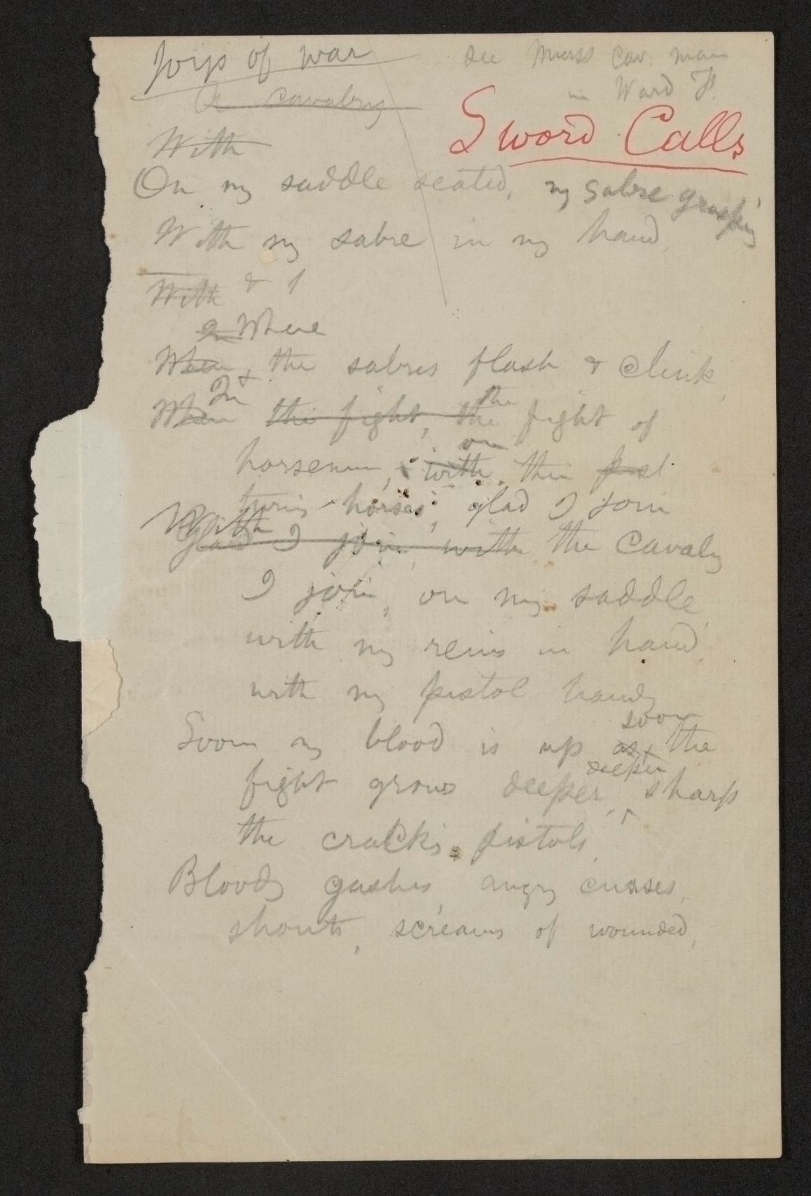 Scanned image of the current content page