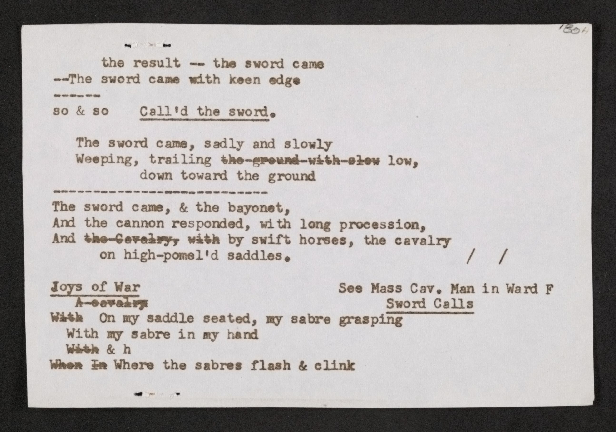 Scanned image of the current content page