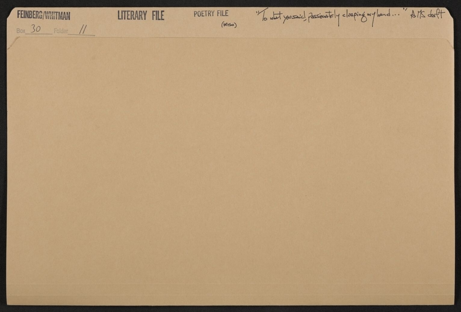 Scanned image of the current content page
