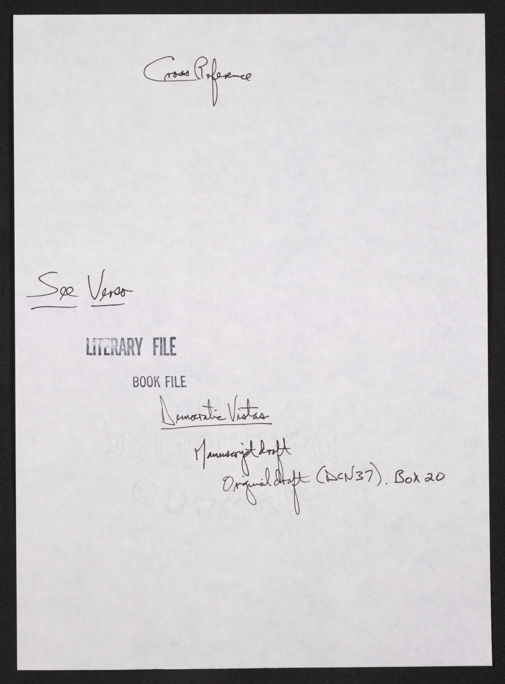 Scanned image of the current content page