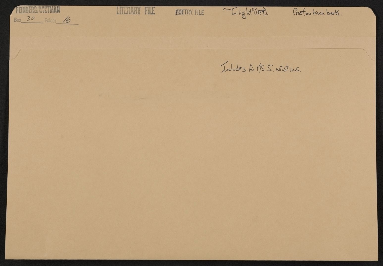 Scanned image of the current content page