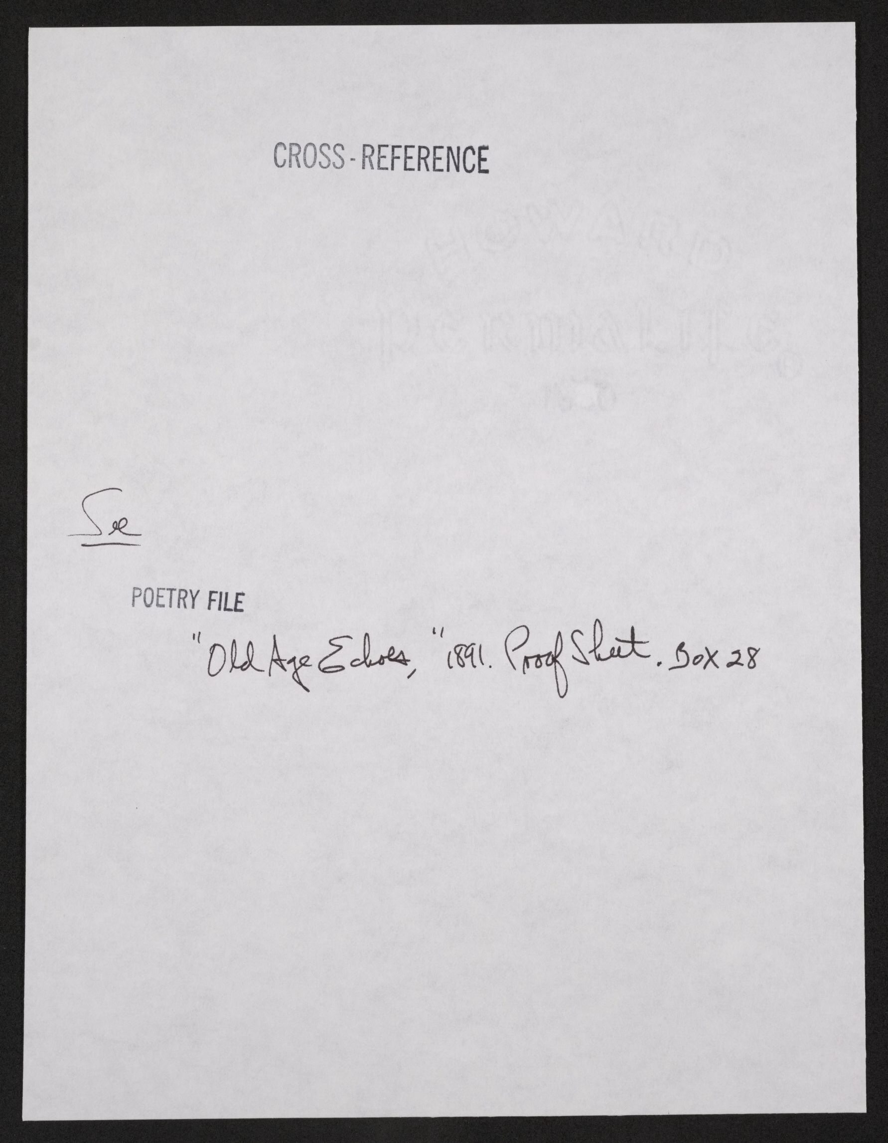 Scanned image of the current content page