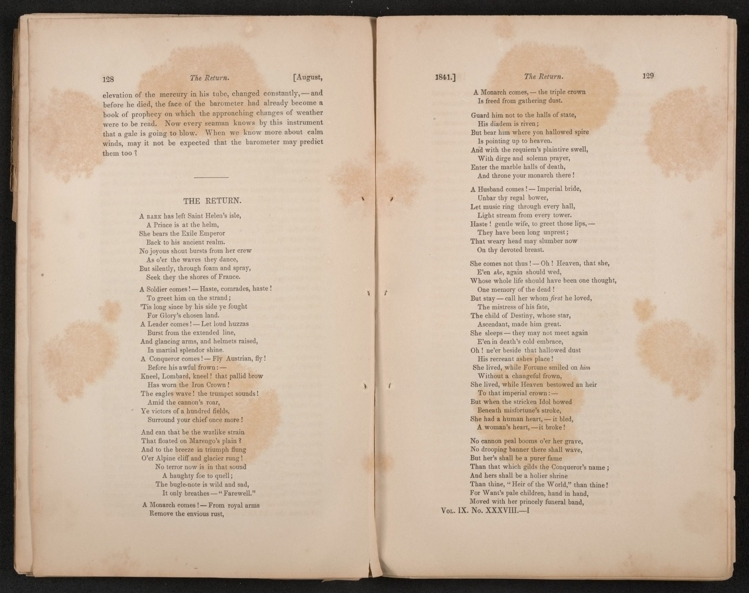 Scanned image of the current content page