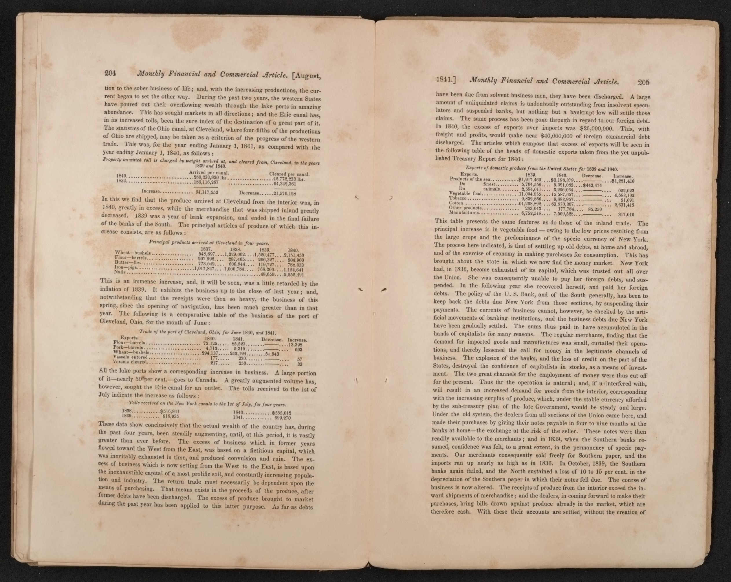 Scanned image of the current content page