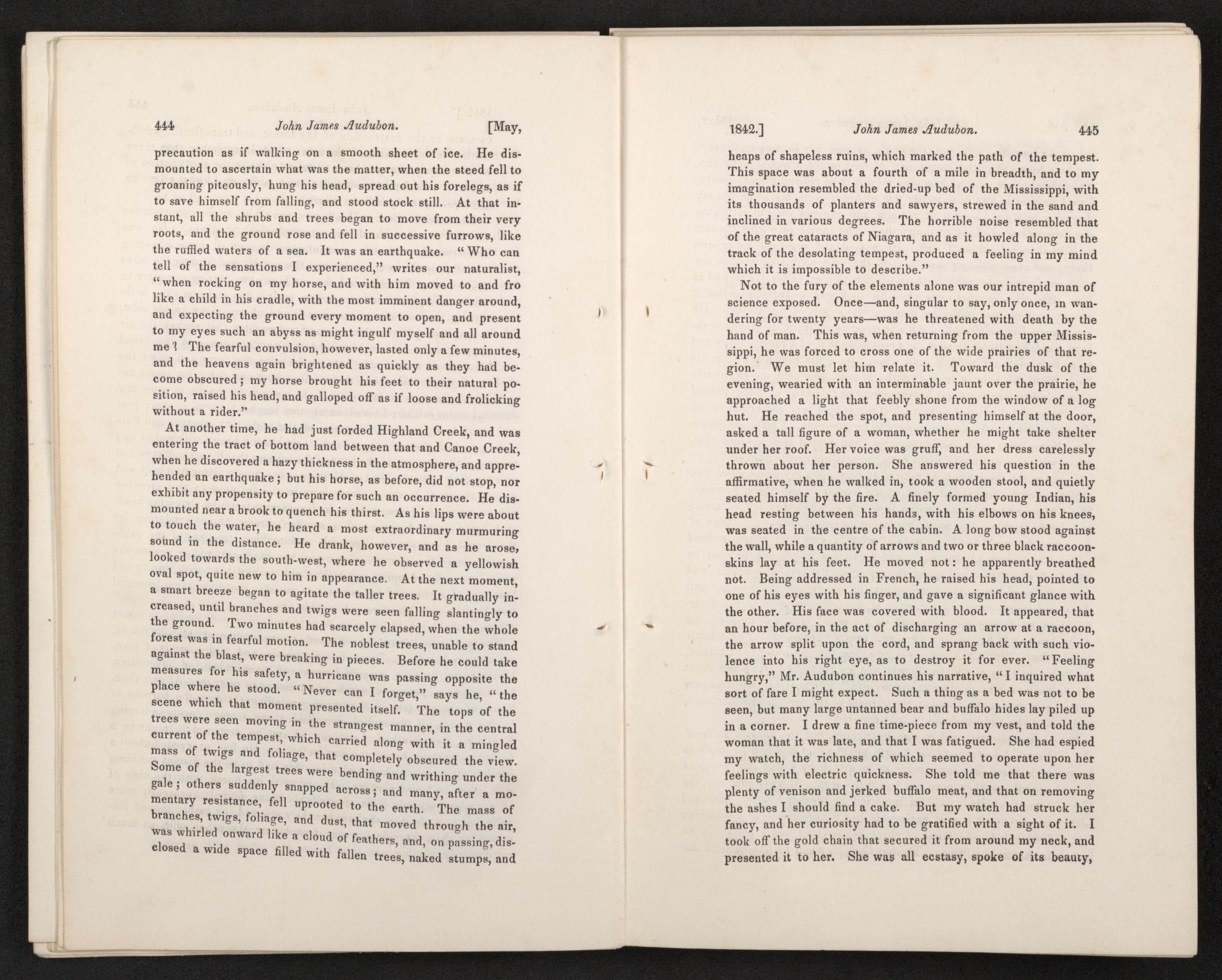 Scanned image of the current content page