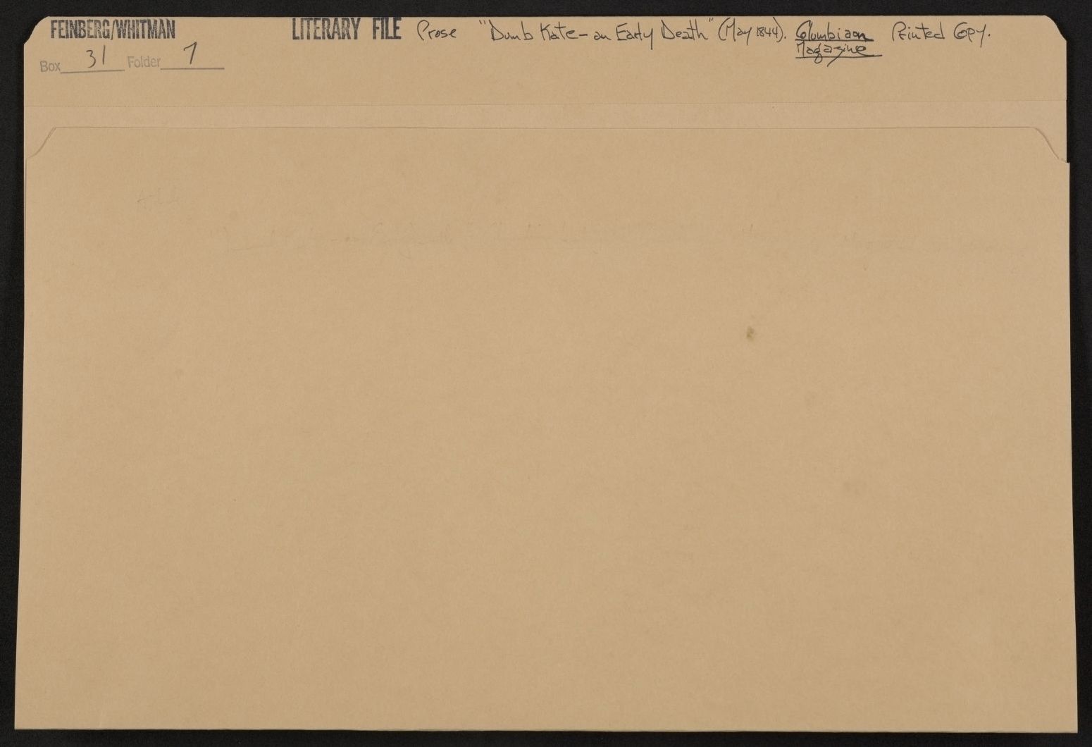 Scanned image of the current content page