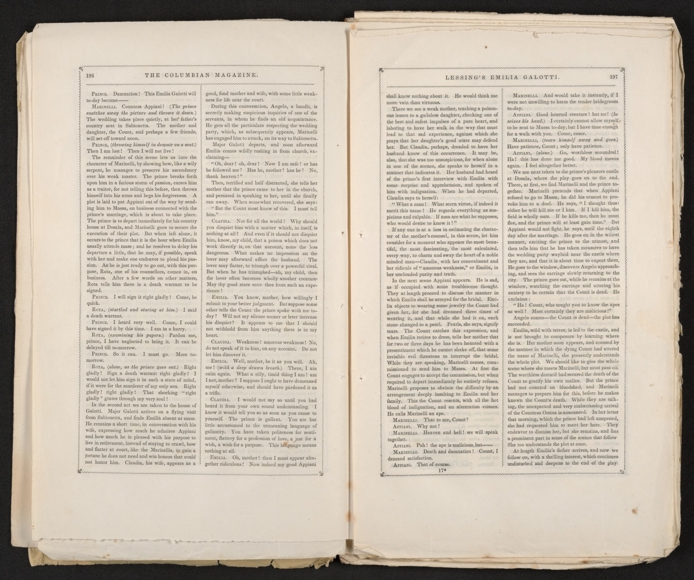 Scanned image of the current content page