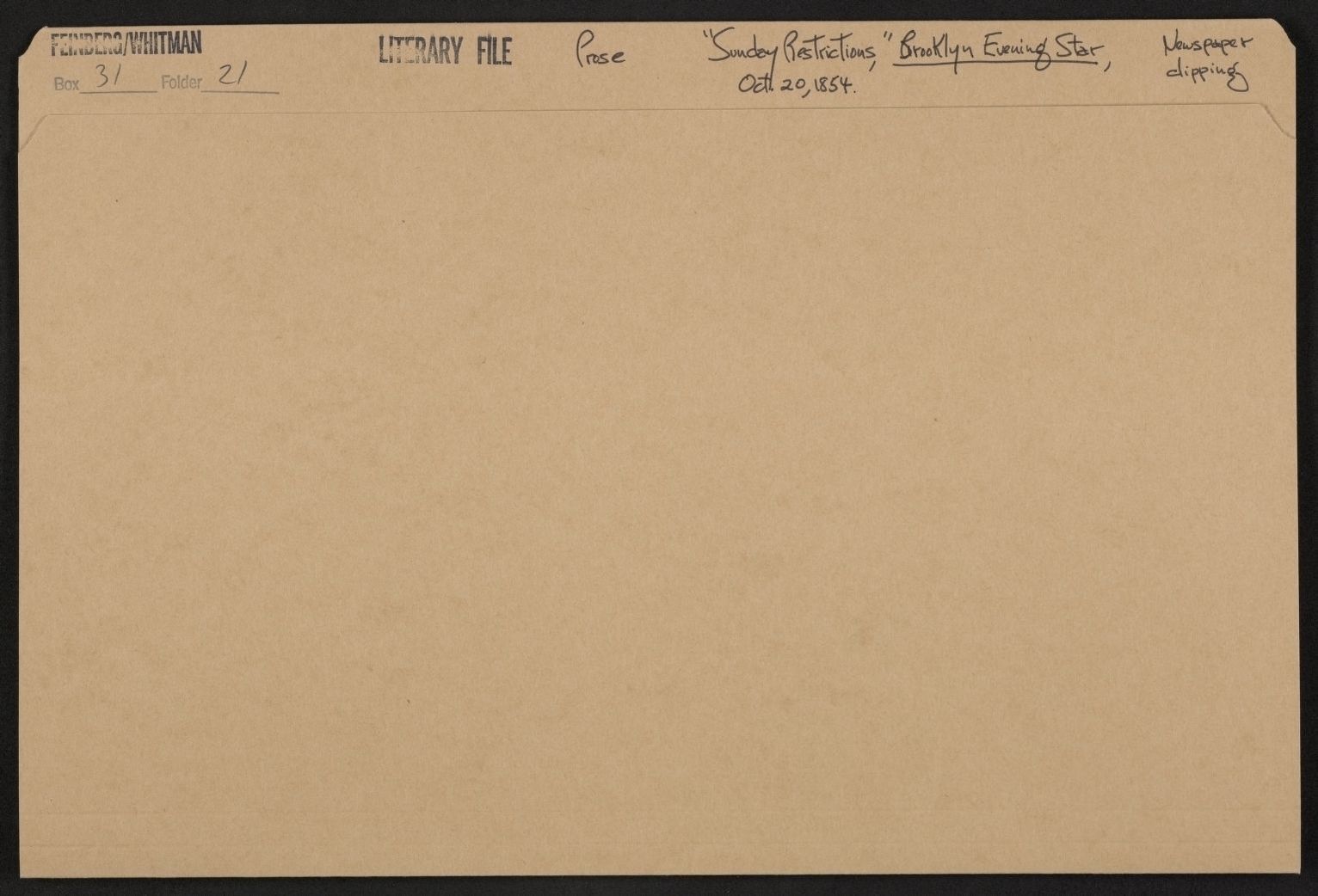 Scanned image of the current content page