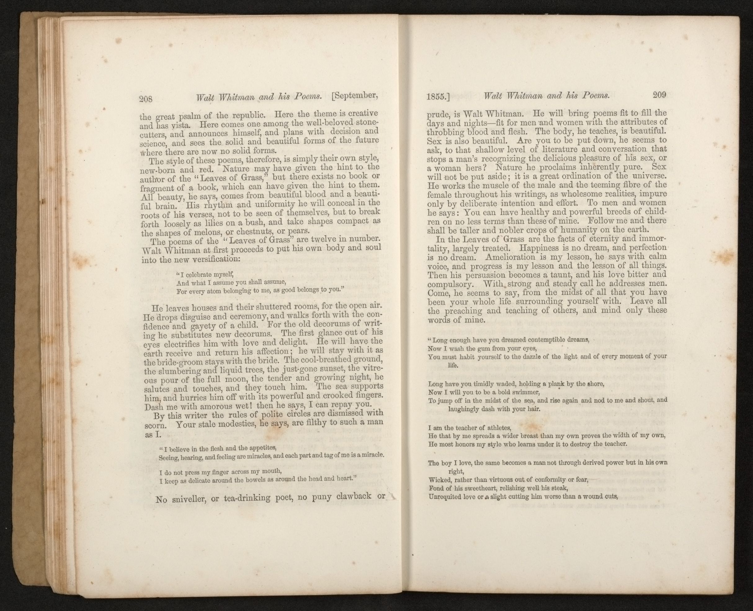 Scanned image of the current content page