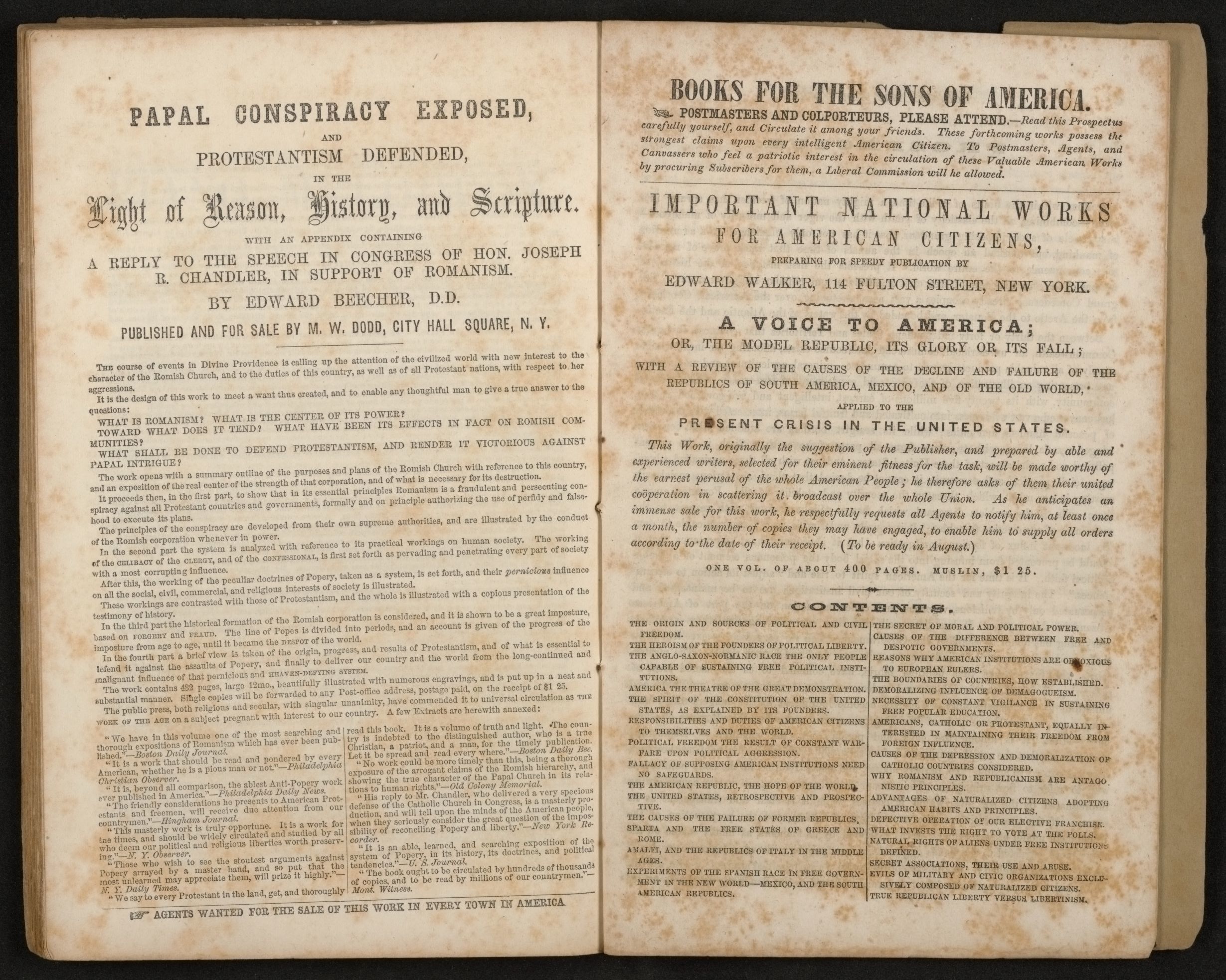 Scanned image of the current content page