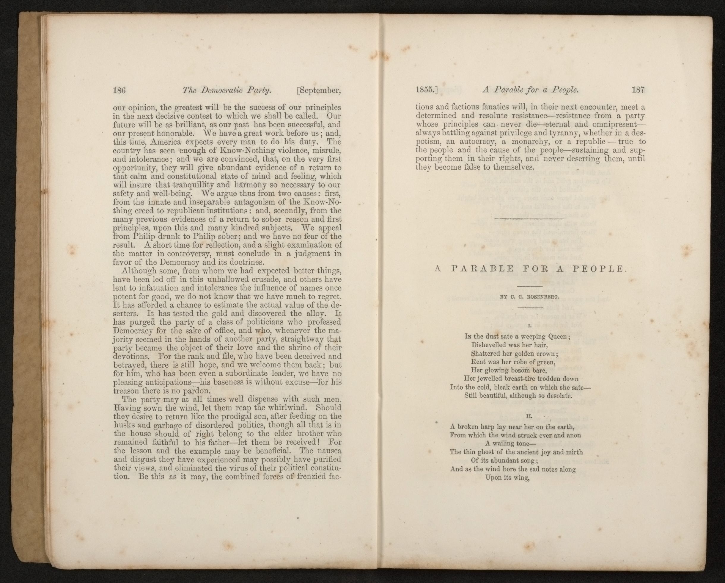 Scanned image of the current content page