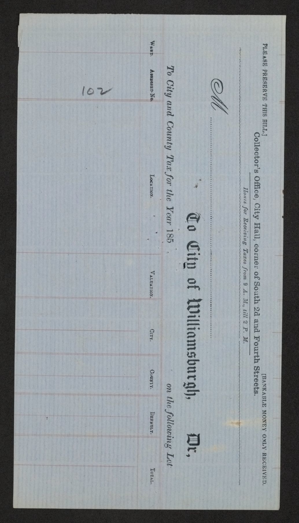 Scanned image of the current content page