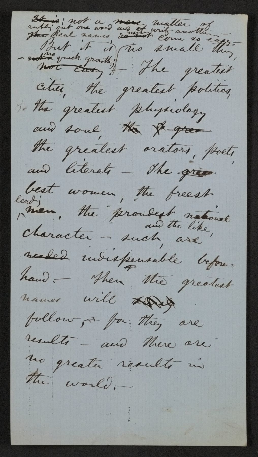 Scanned image of the current content page