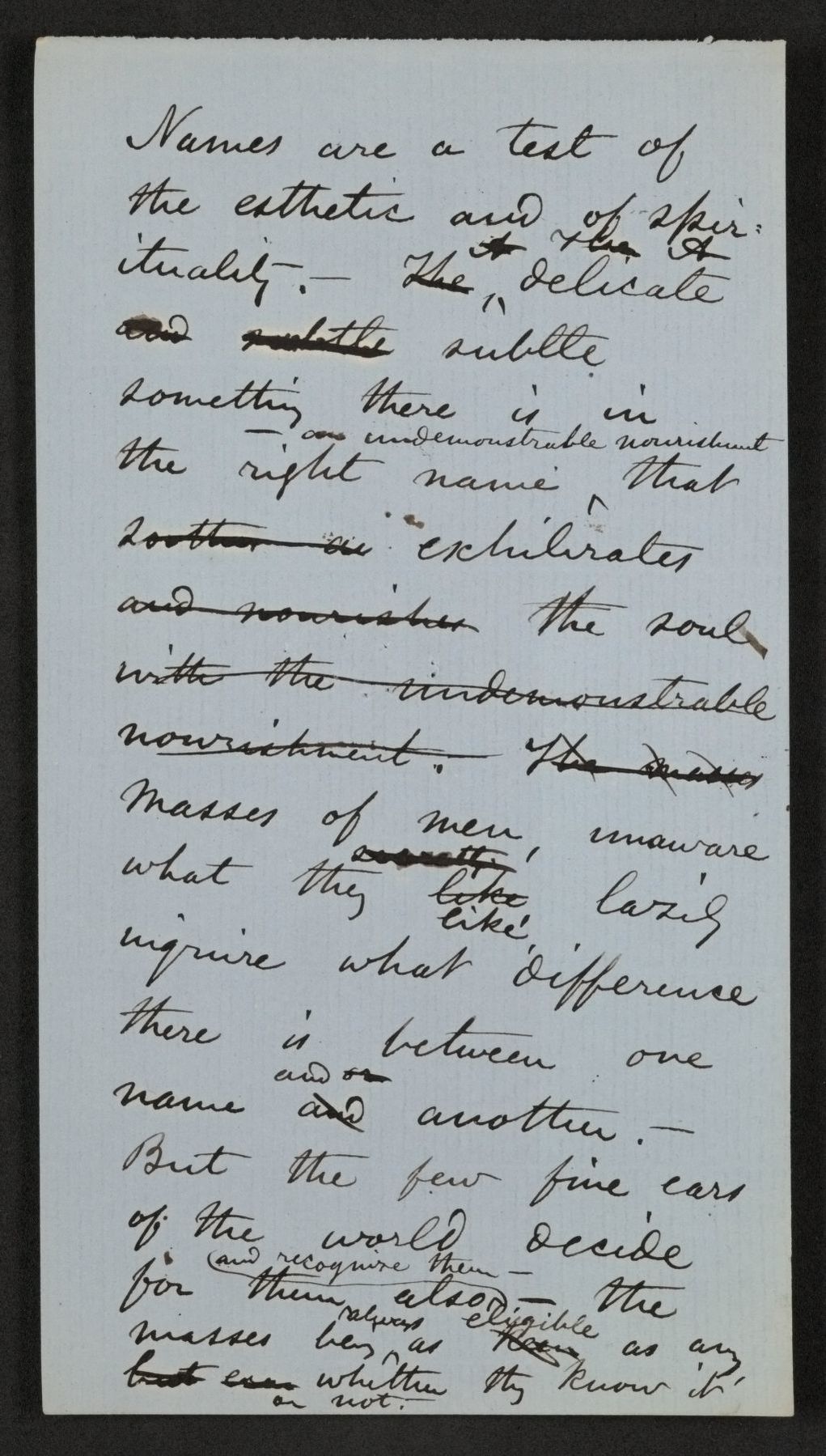 Scanned image of the current content page