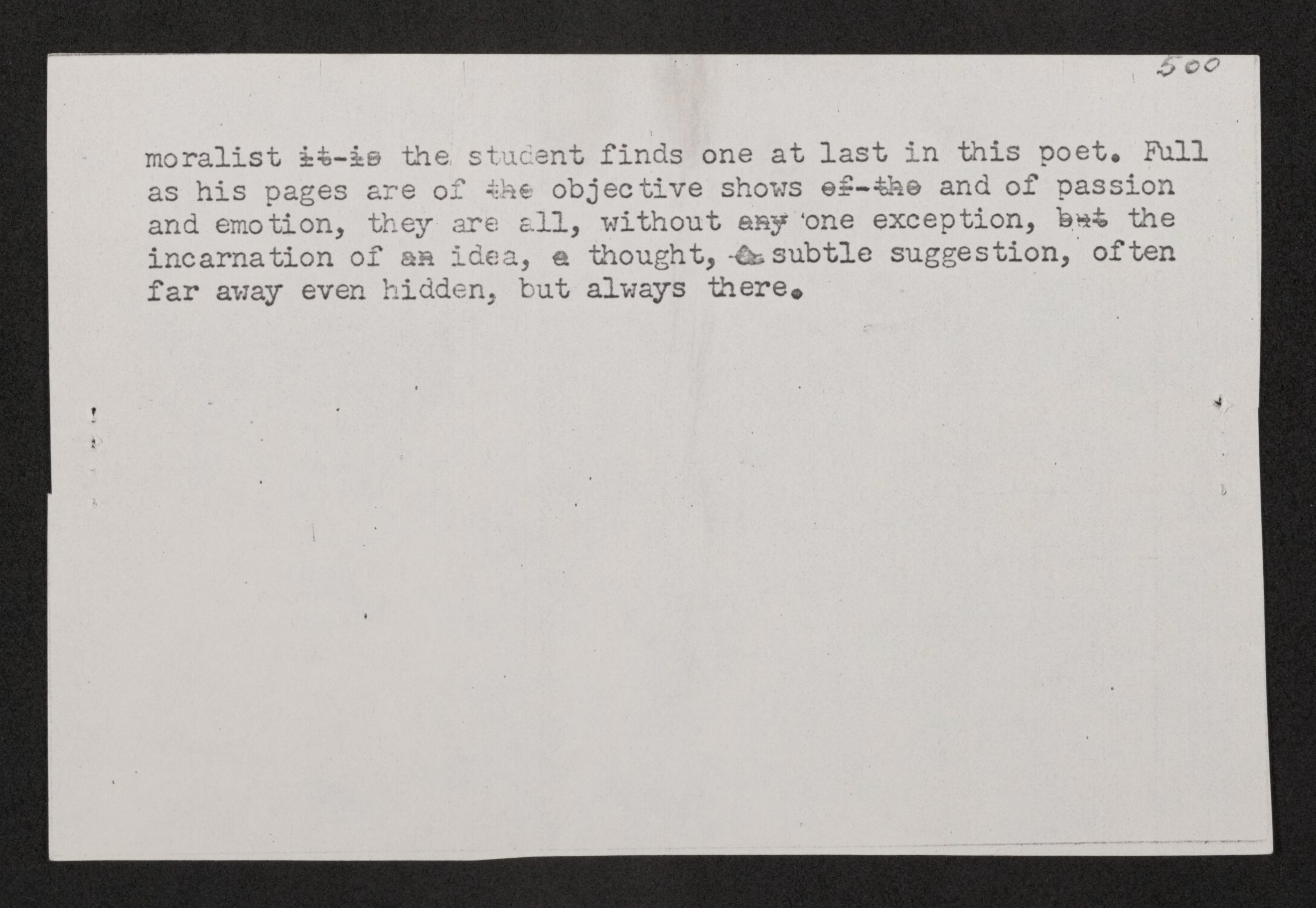 Scanned image of the current content page