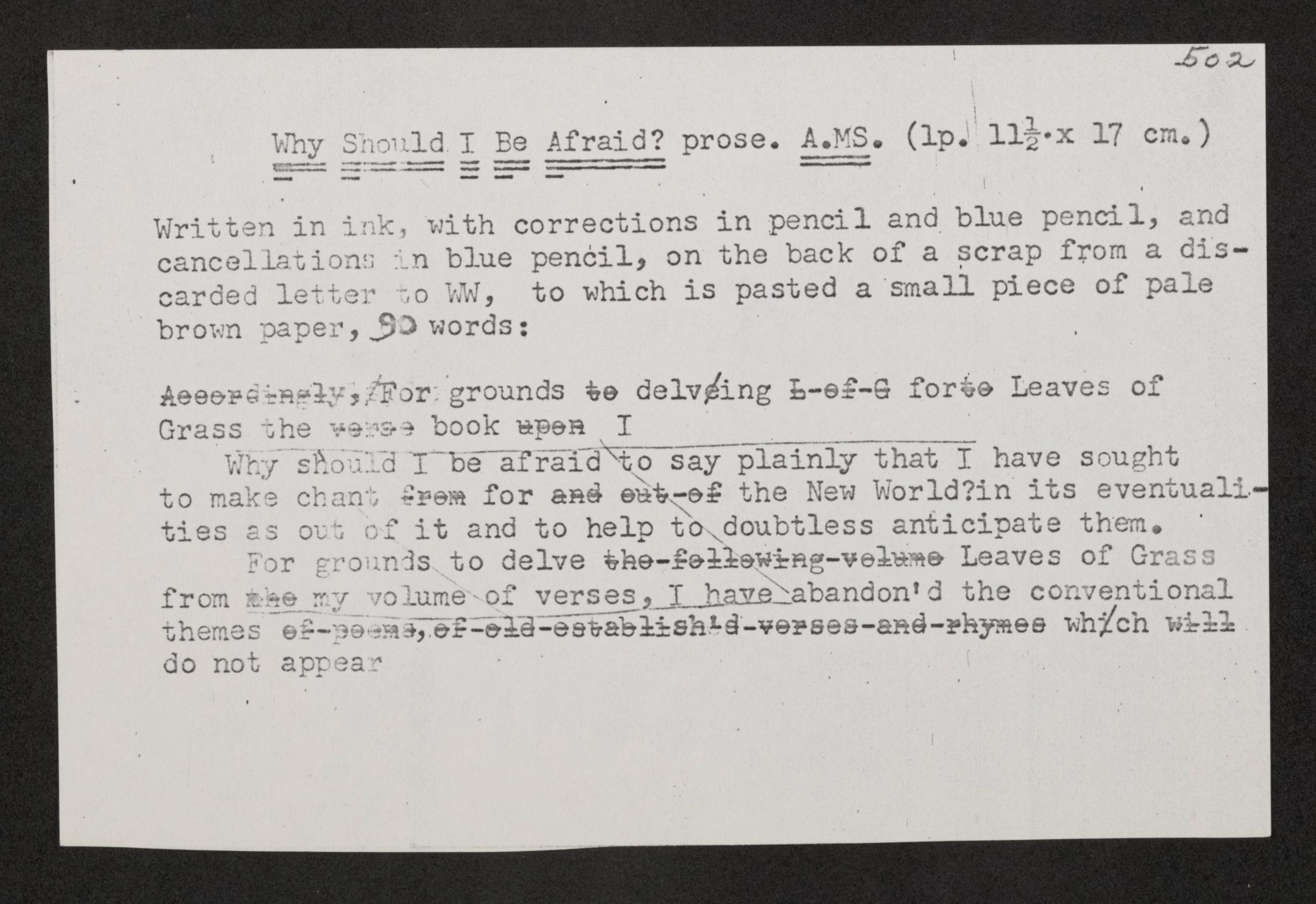 Scanned image of the current content page