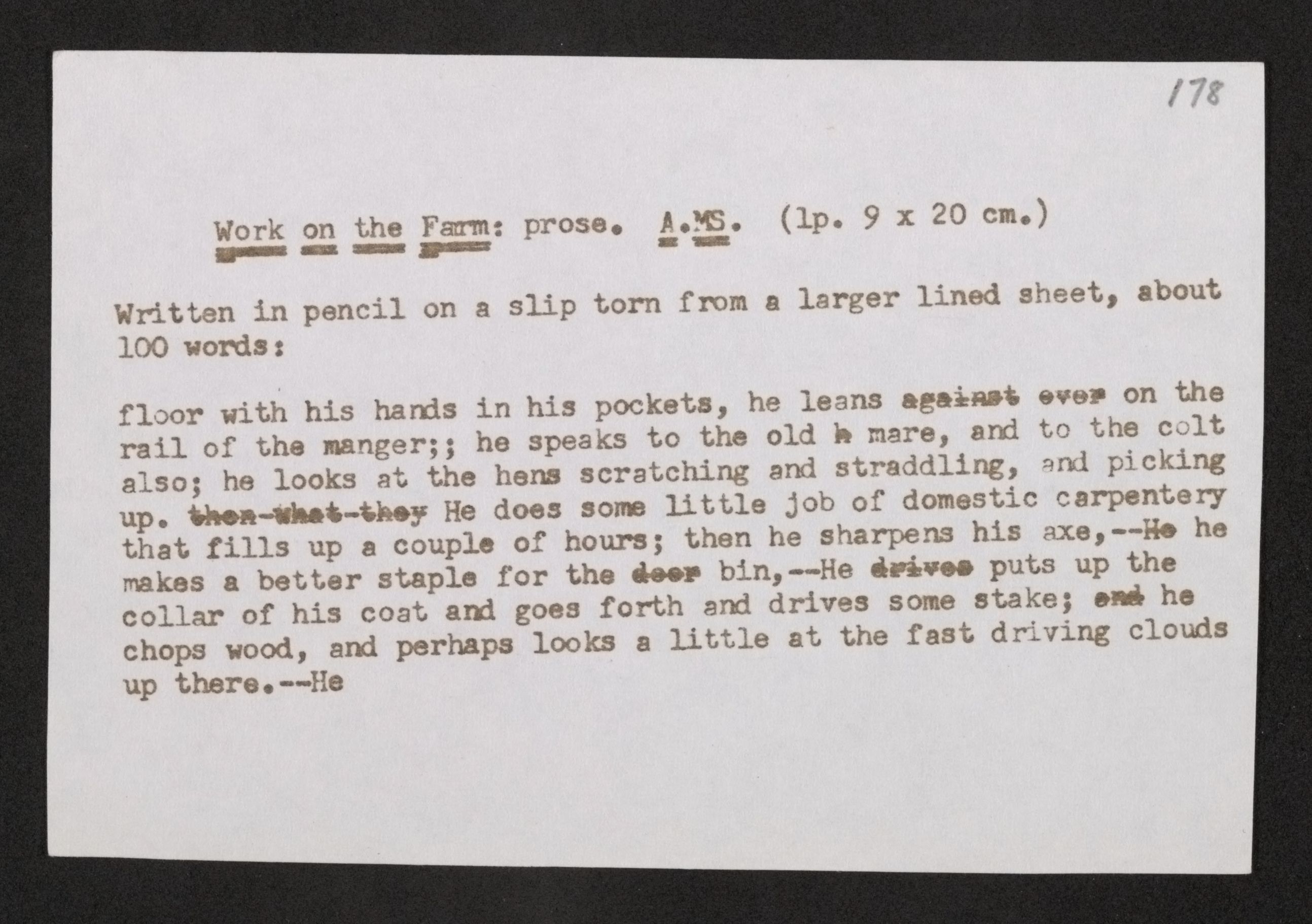 Scanned image of the current content page