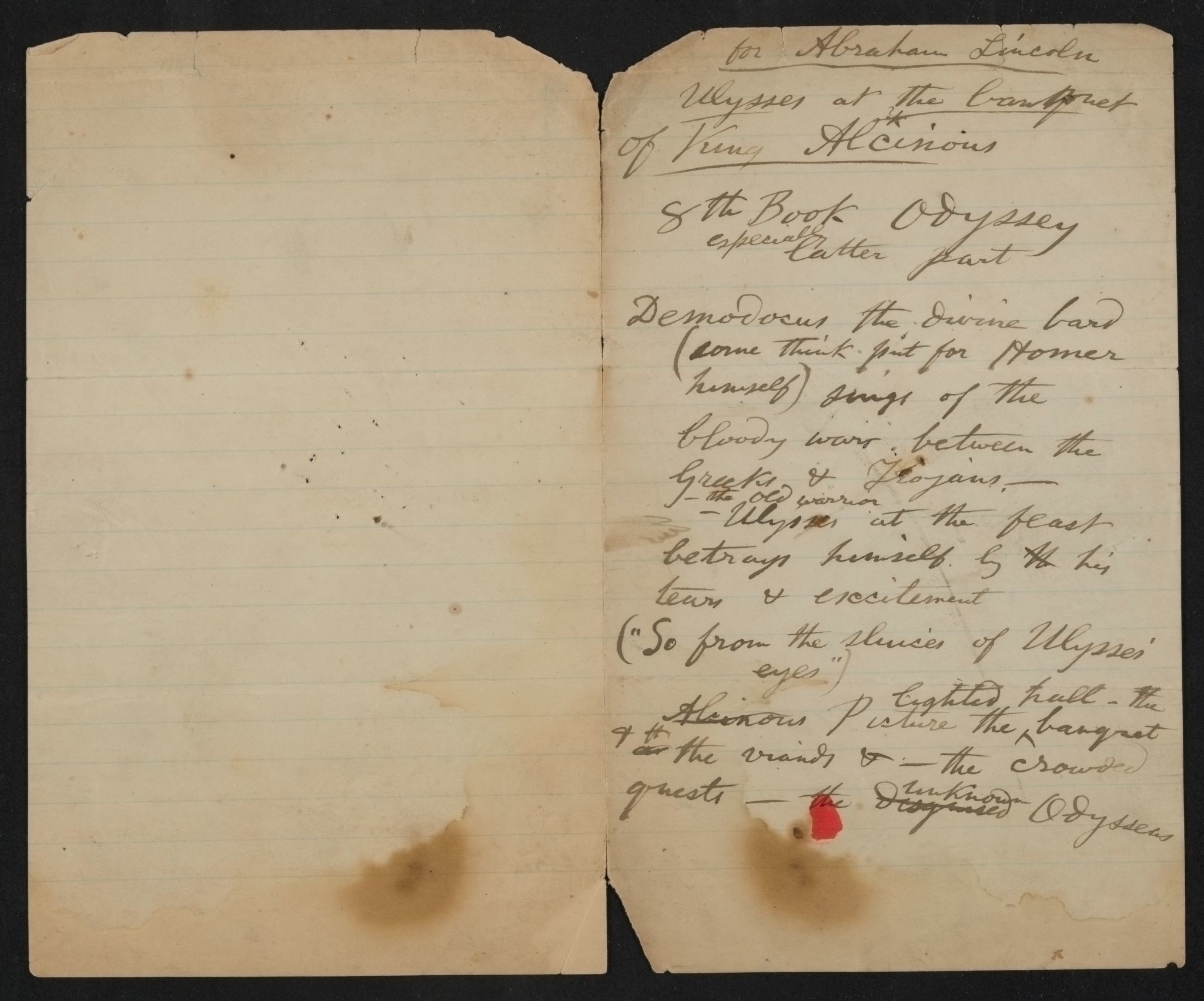 Scanned image of the current content page