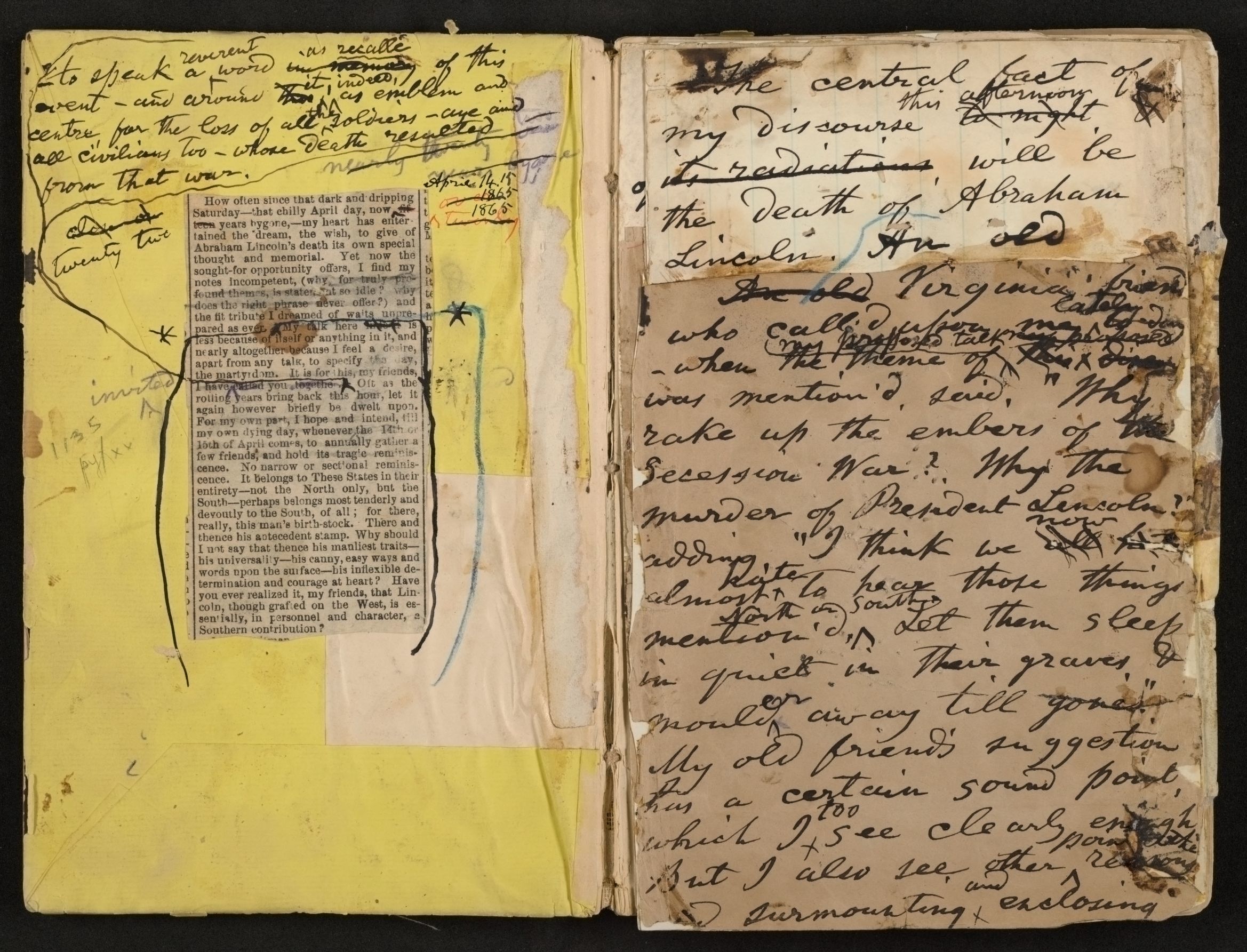 Scanned image of the current content page