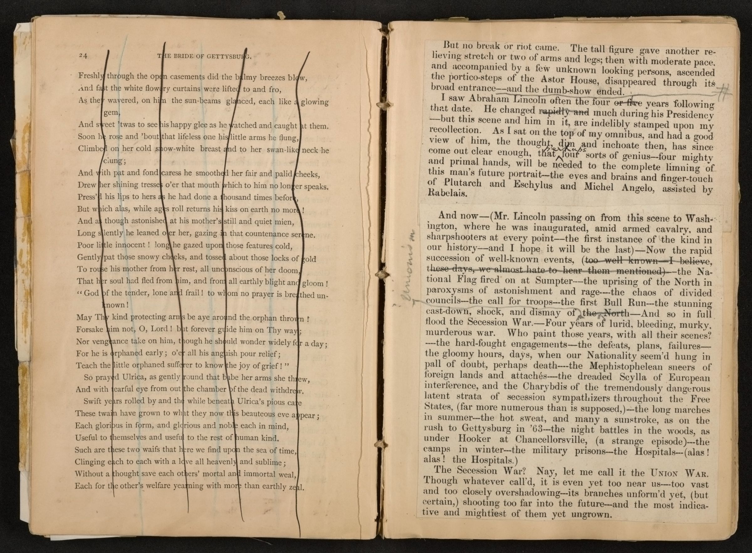 Scanned image of the current content page