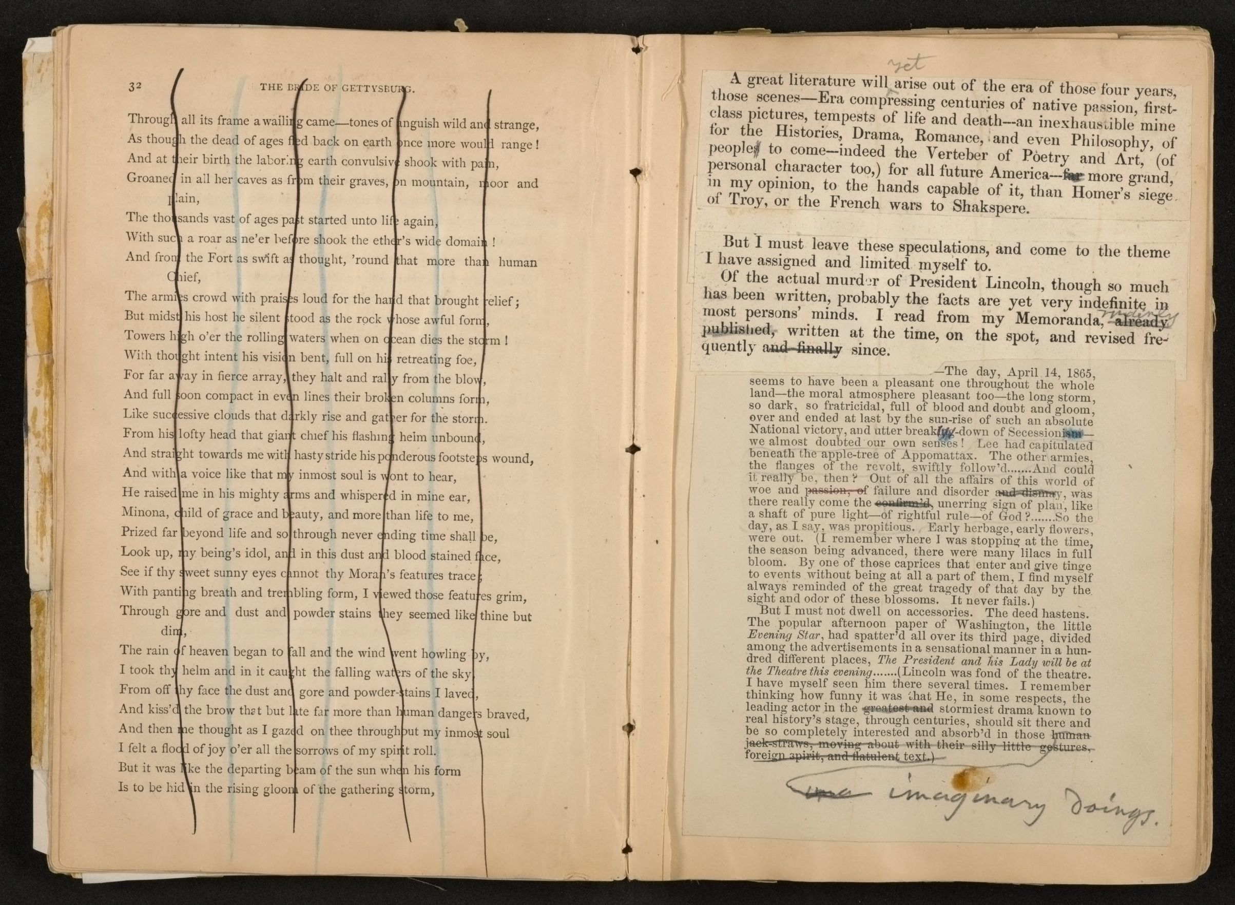 Scanned image of the current content page