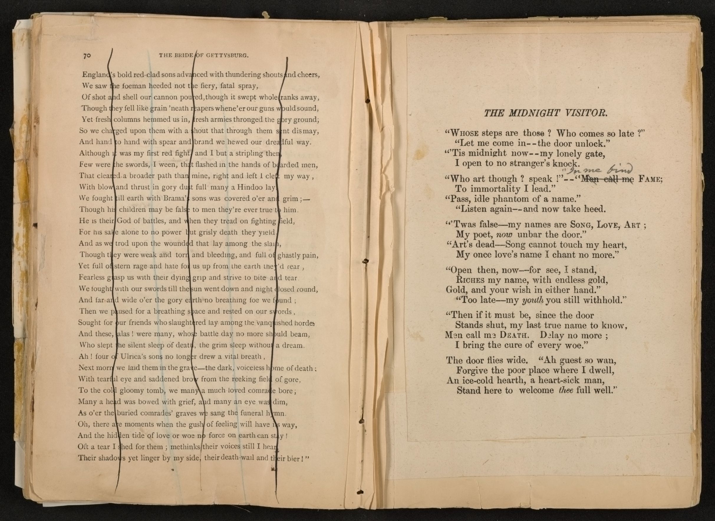 Scanned image of the current content page