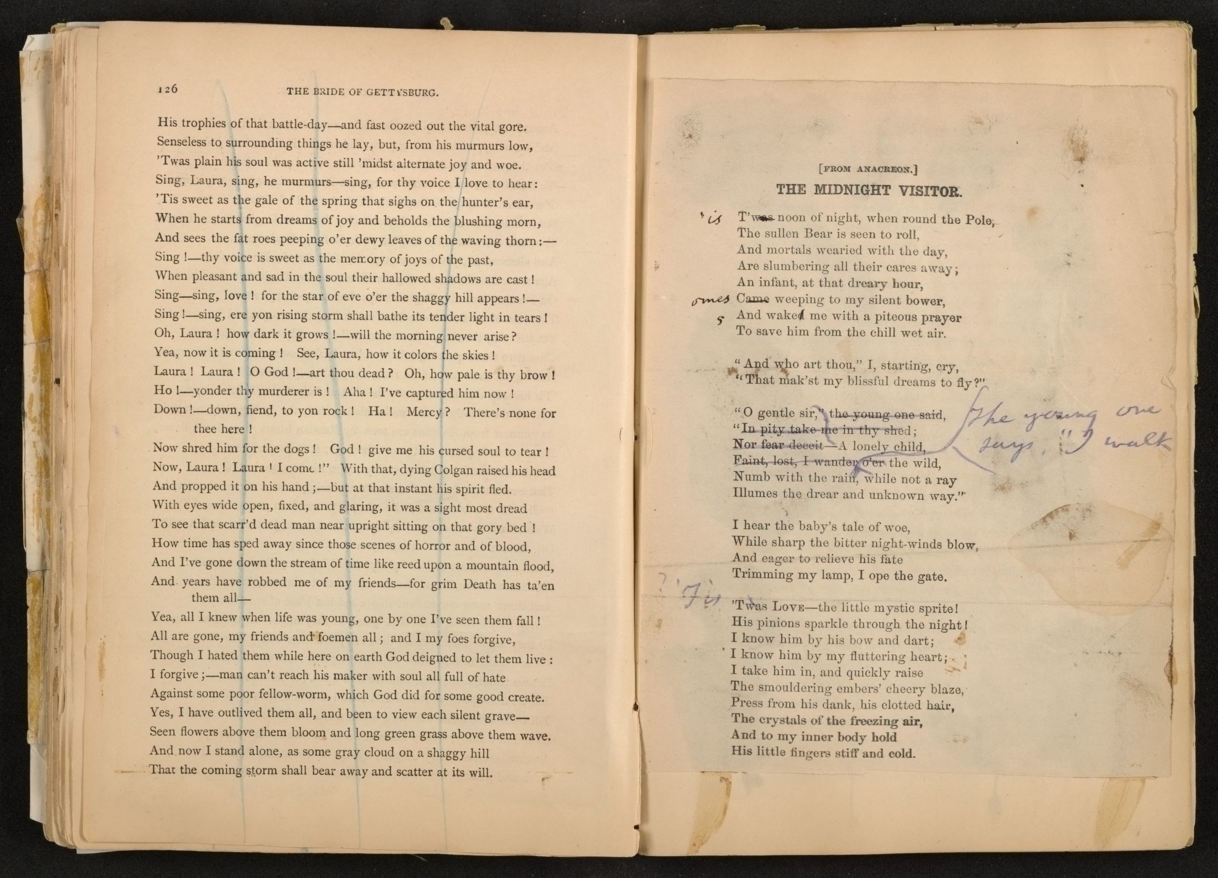 Scanned image of the current content page