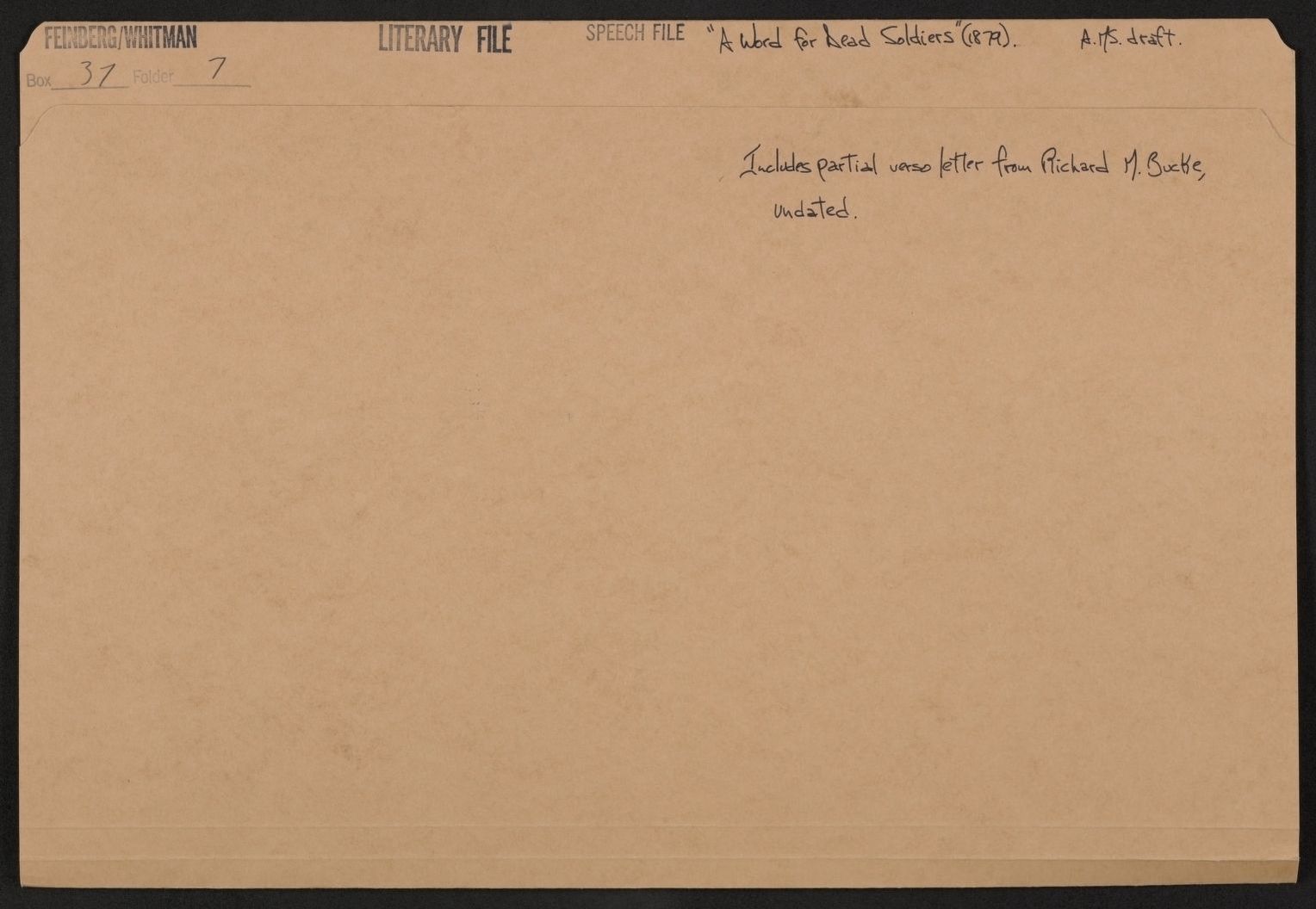 Scanned image of the current content page