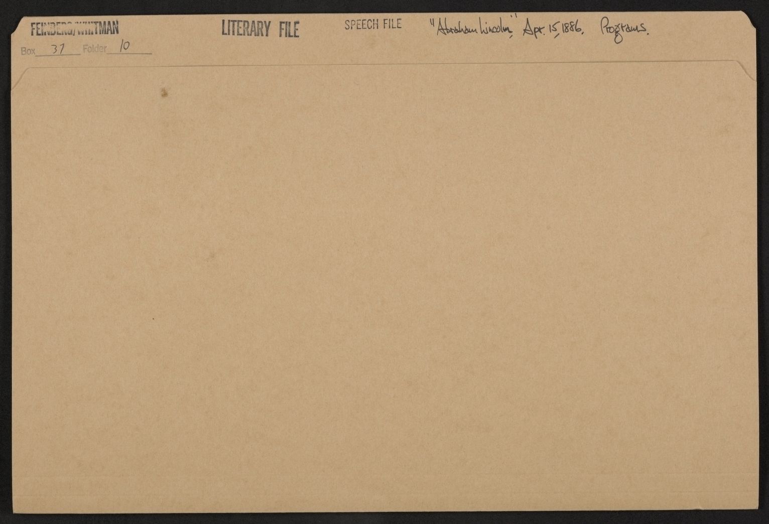 Scanned image of the current content page